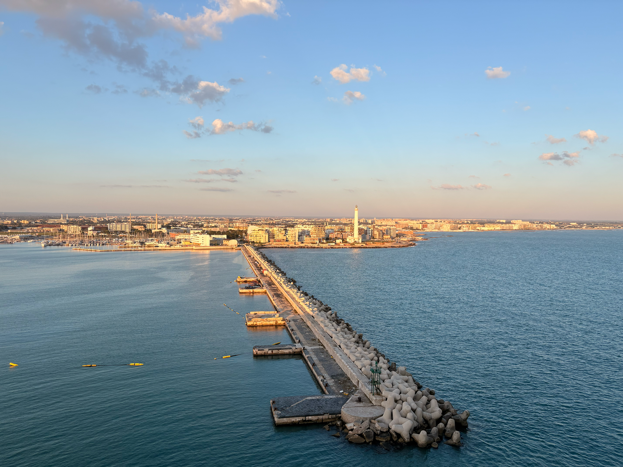 Port entry to Bari