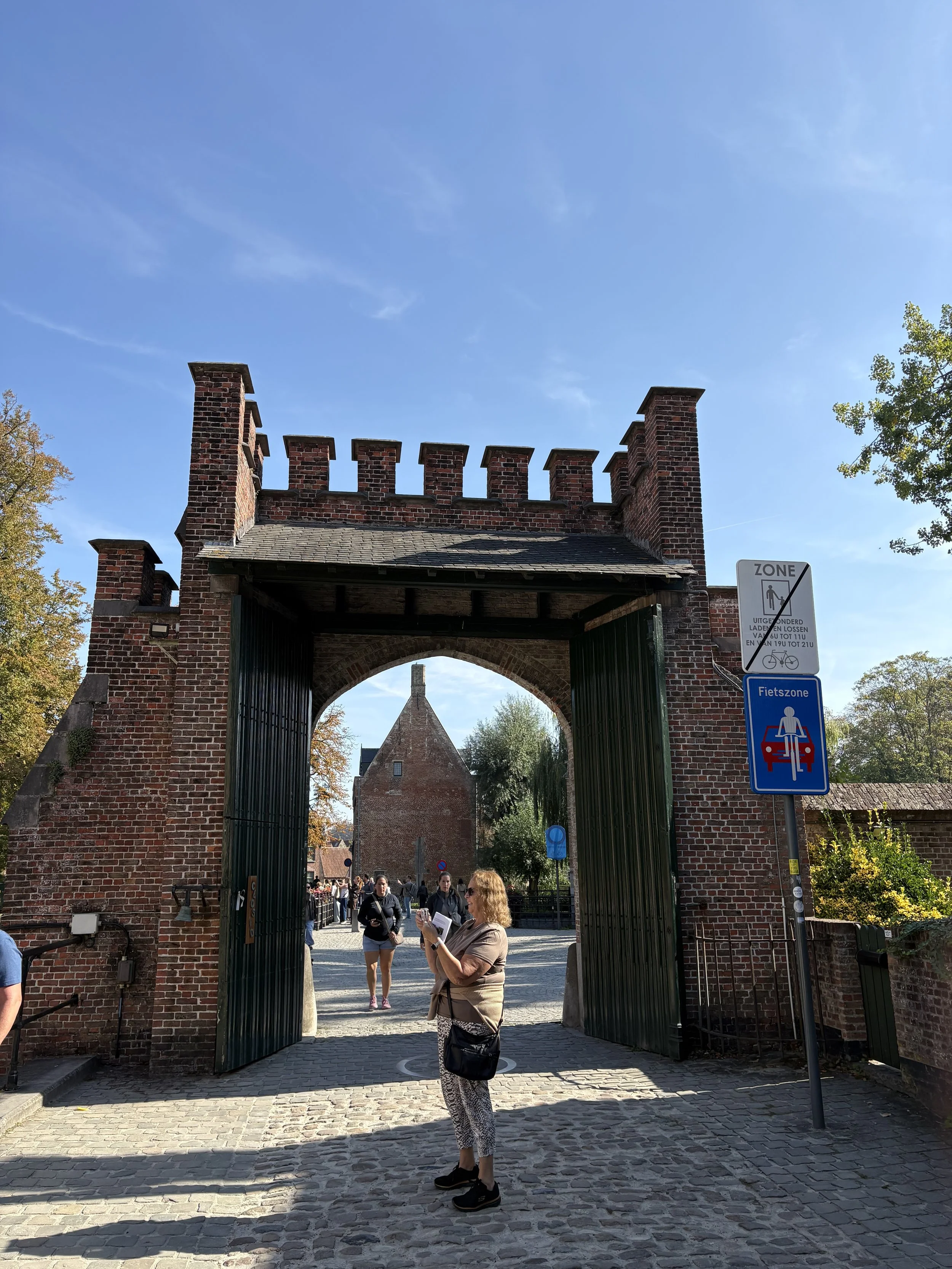 Entrance to Begijnhof officially Prinselijk Begijnhof Ten Wijngaerde