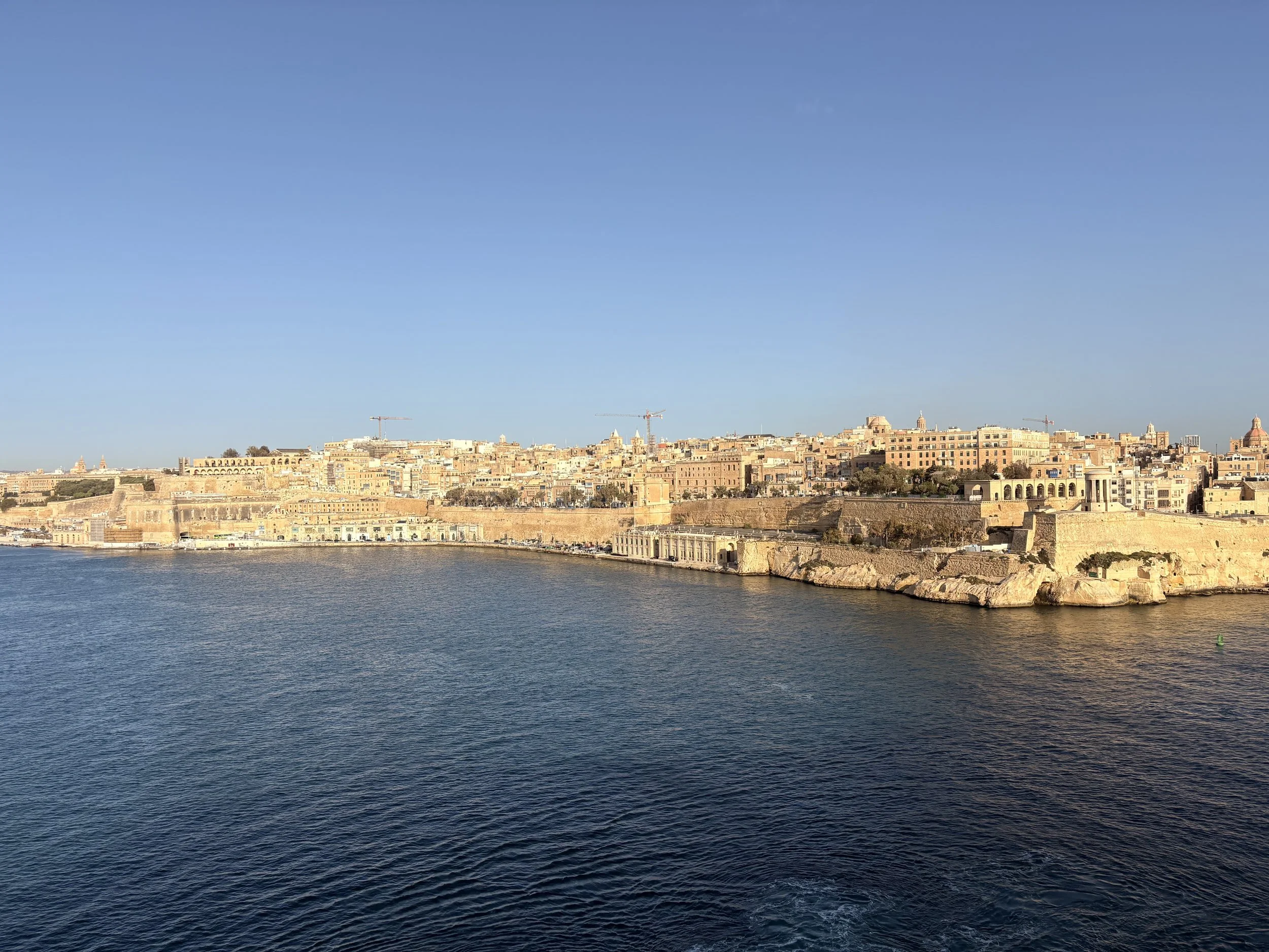 Port entrance for Valletta