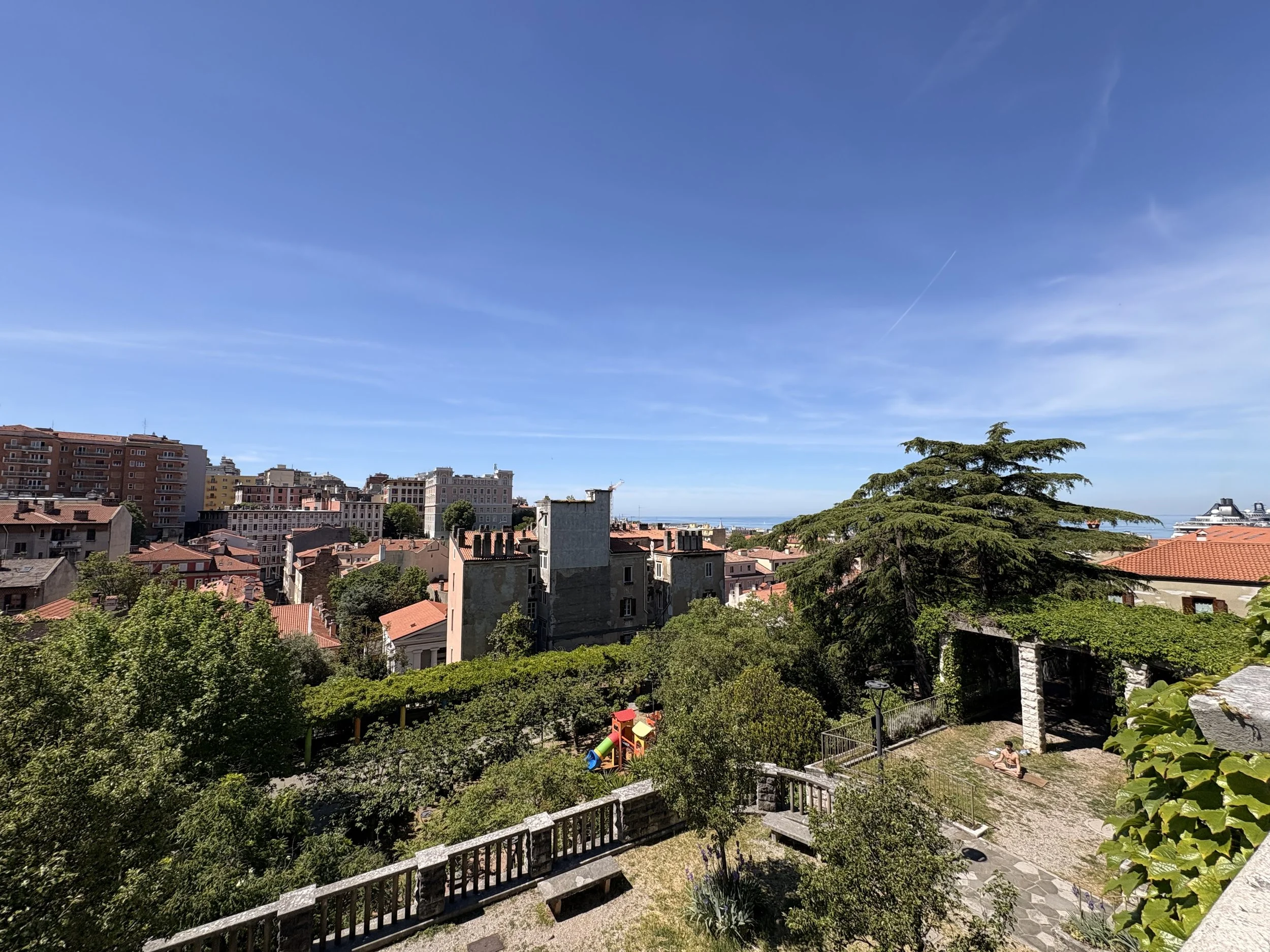Grounds of San Giusto Castle Trieste