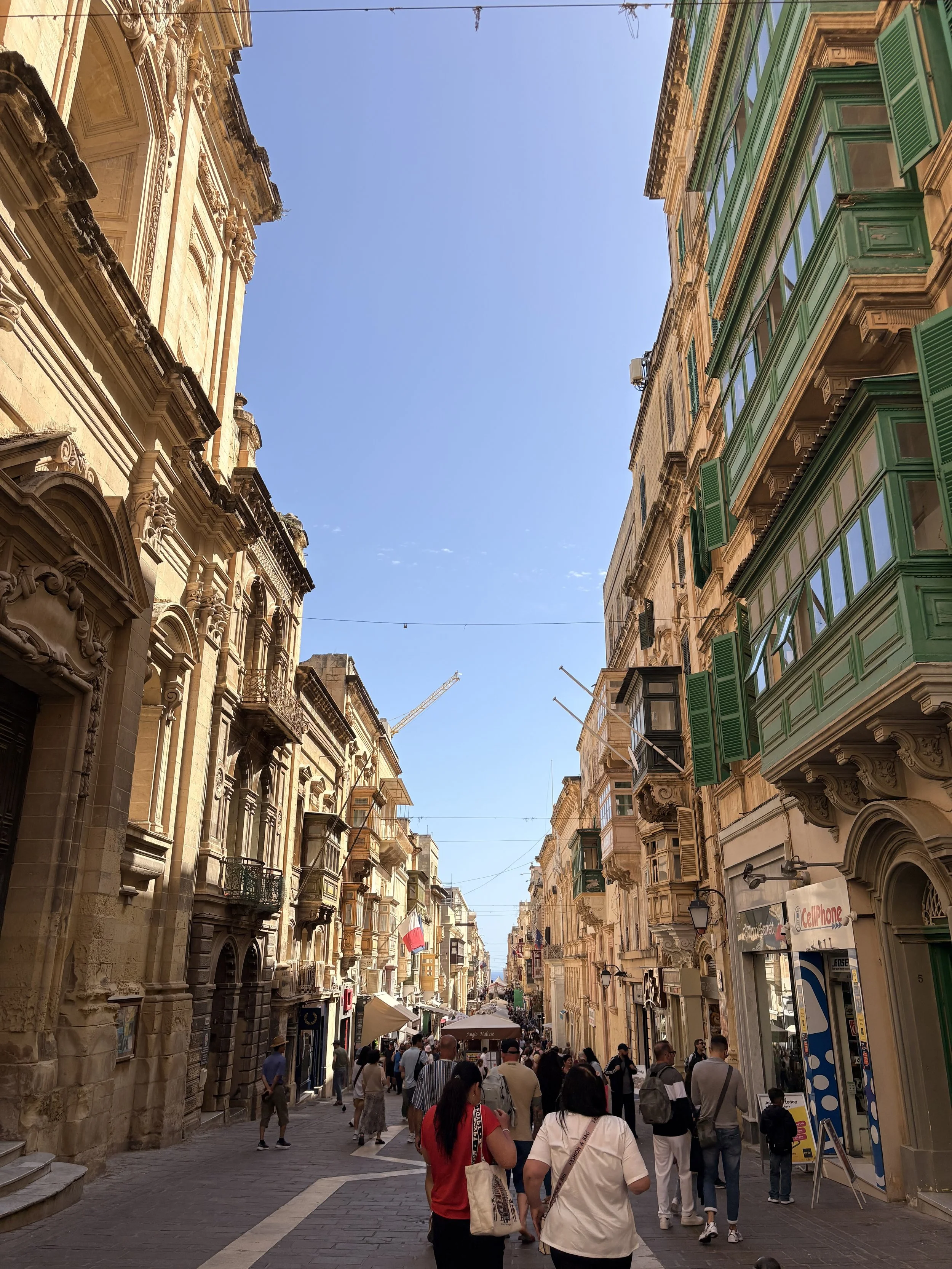 walking down Republic Street