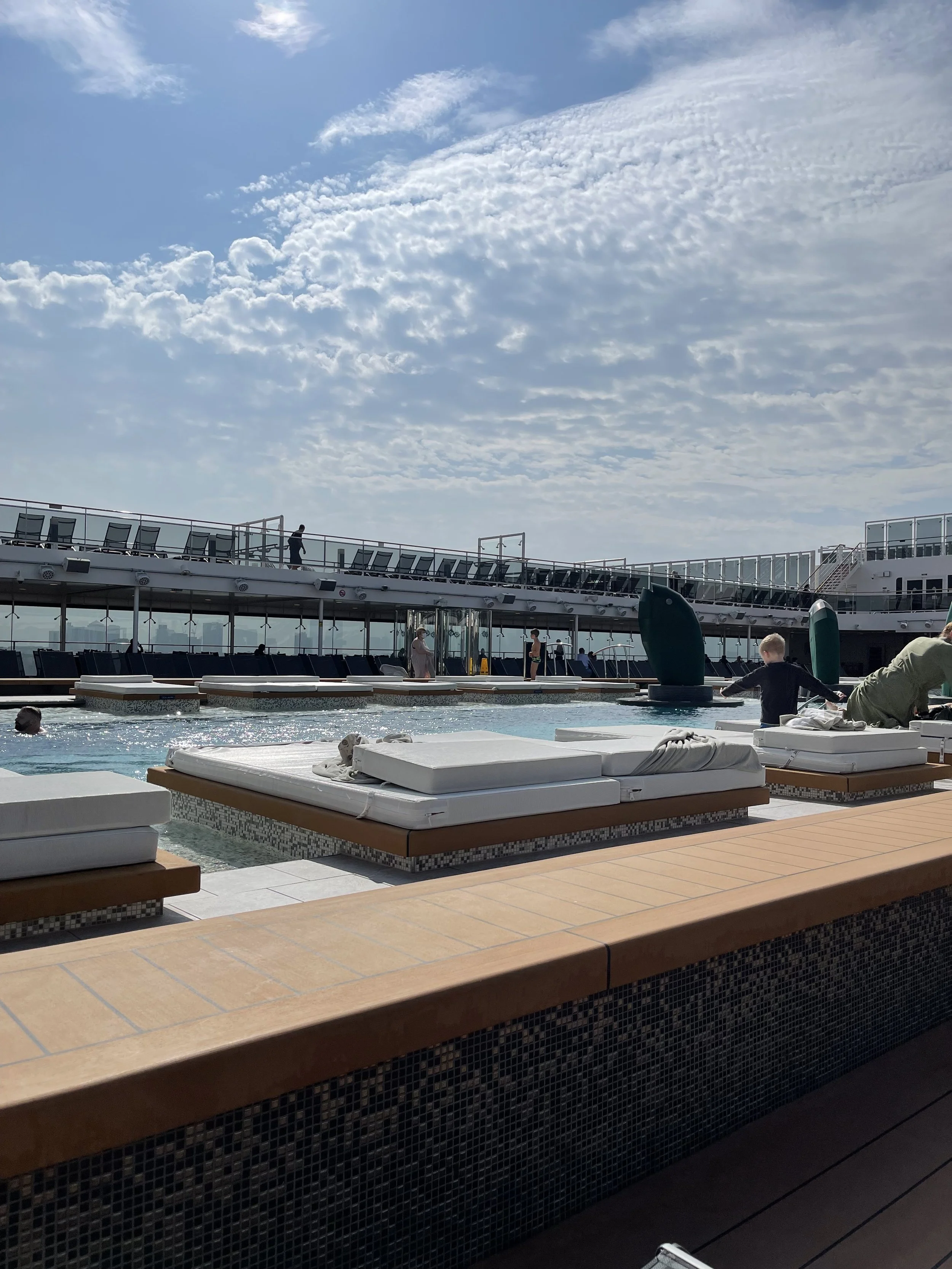 Main pool deck lounger