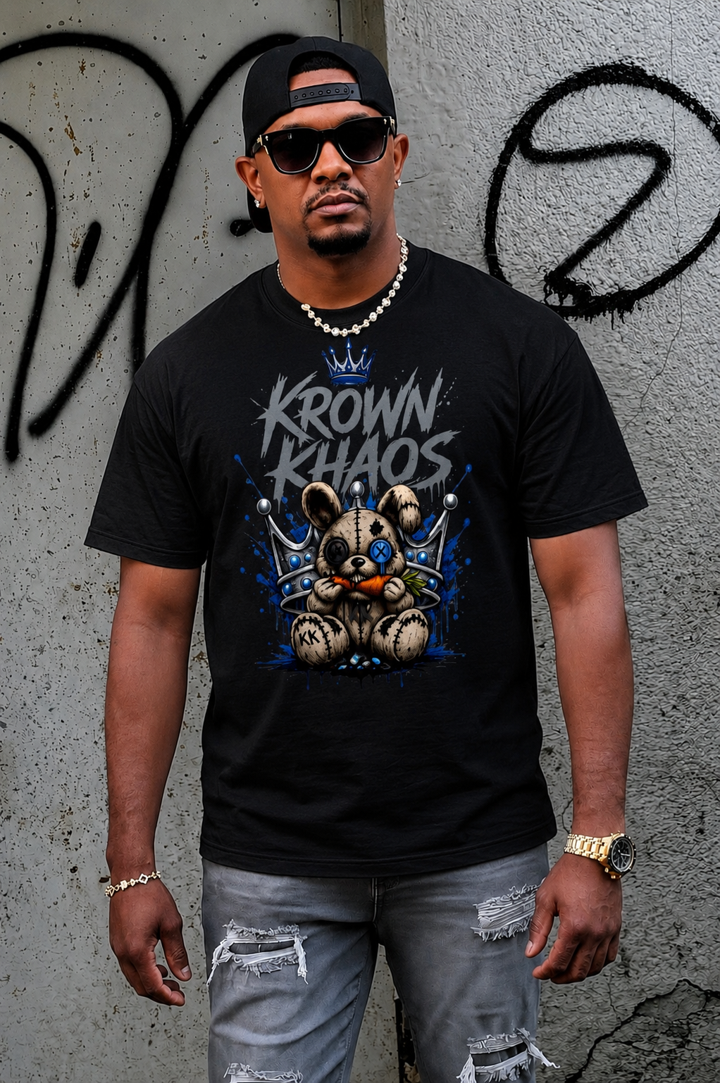 Krown Khaos Misfit Bunny Tee