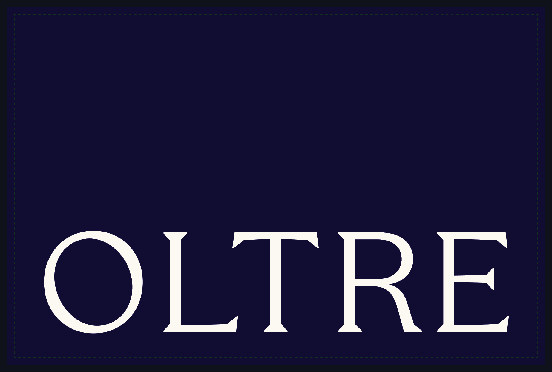 Close-up of the brand name 'OUTRE' in white text on a dark background, likely part of a logo or product packaging.