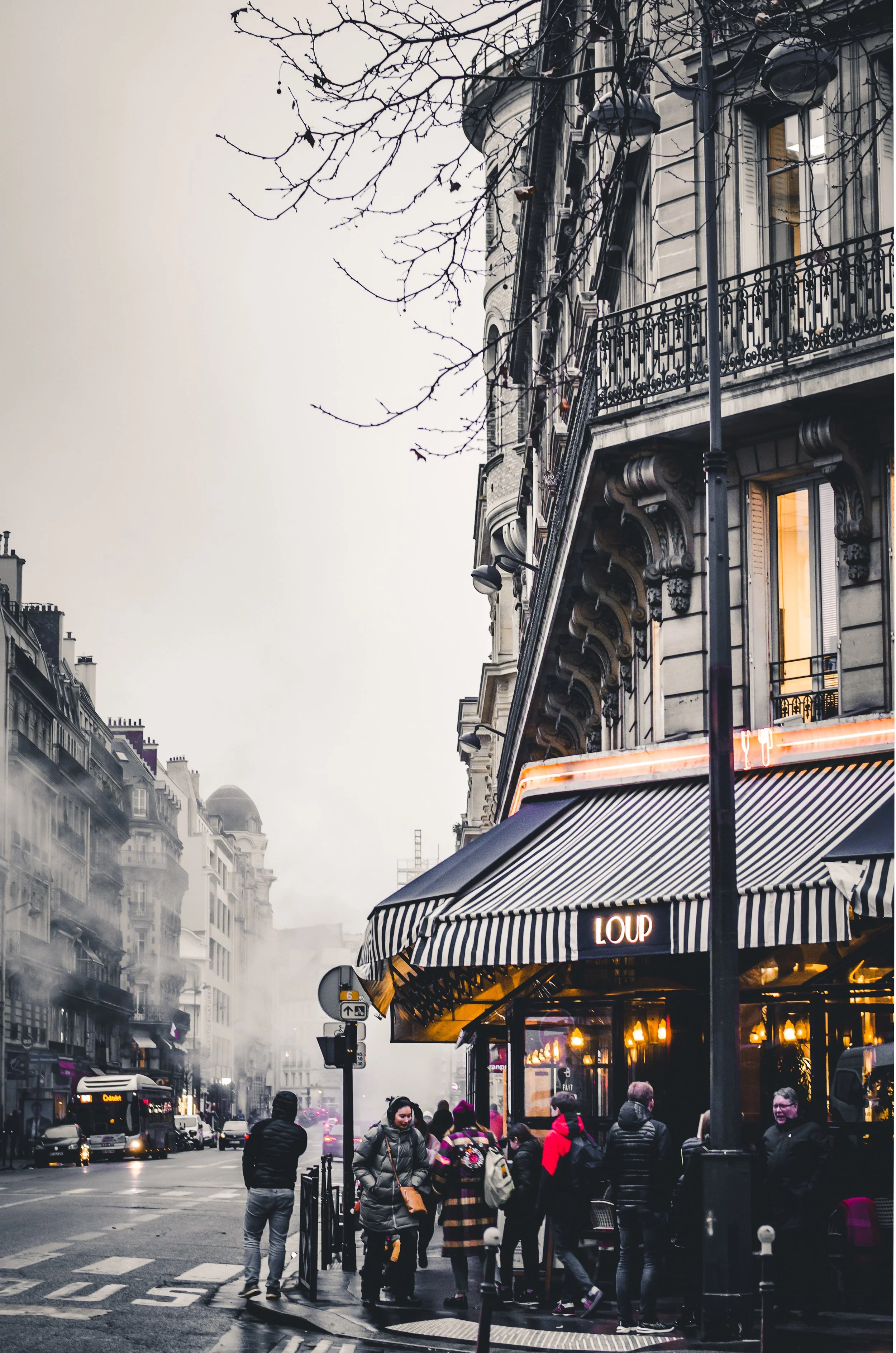 Parisian streets