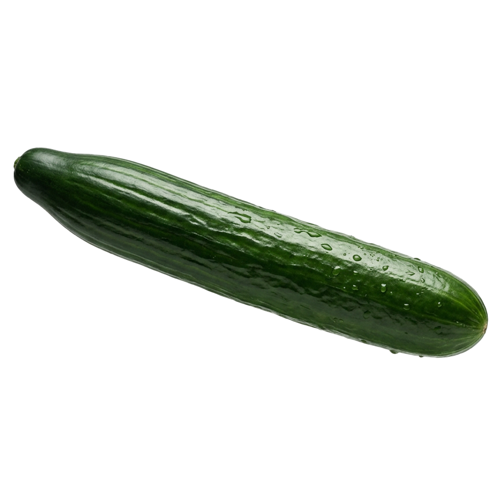 ⁠Fresh green snake cucumber