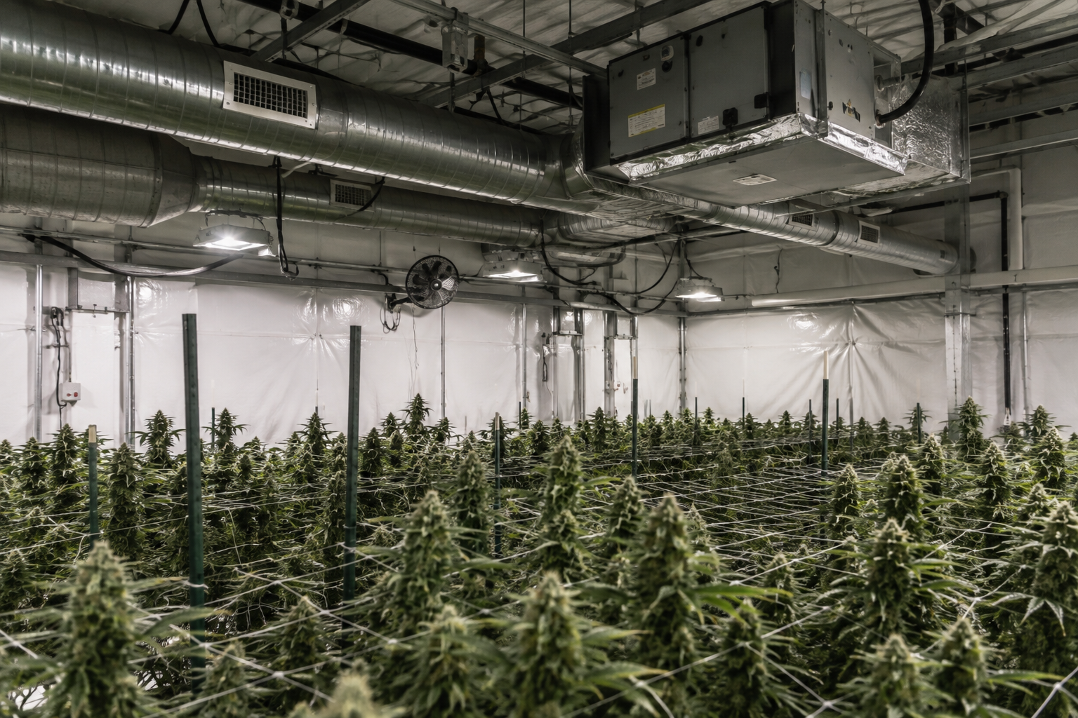 How HVAC and Airflow Can Affect Microbial Risk in Cannabis Cultivation
