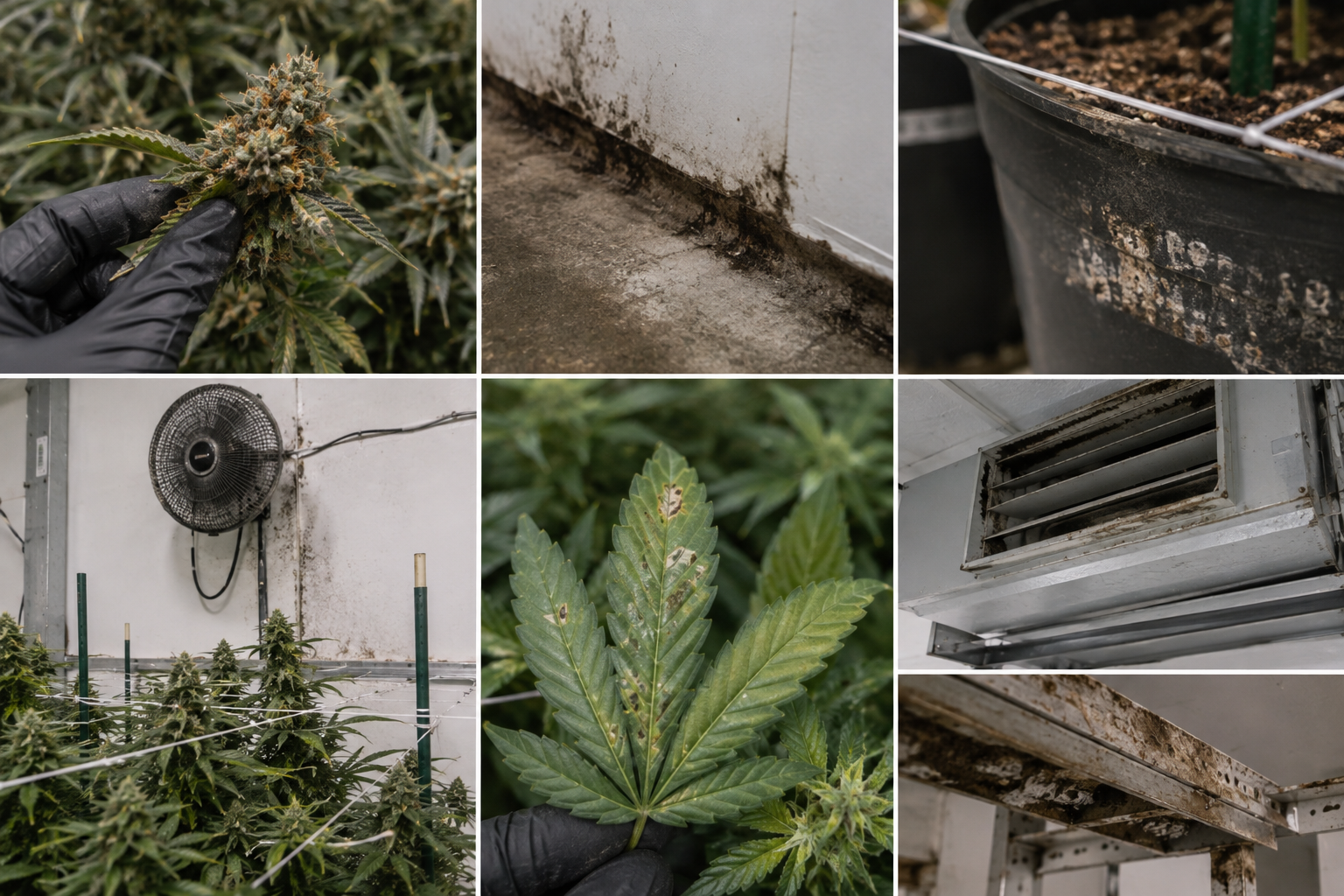7 Hidden Places Aspergillus Risk Can Exist in a Cannabis Grow