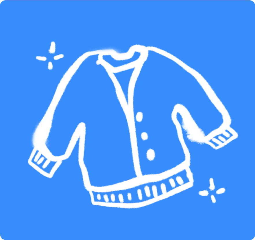 Illustration of a sweater