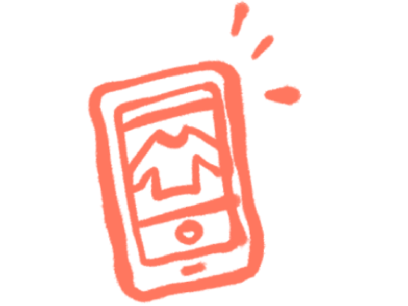 Illustration of a phone