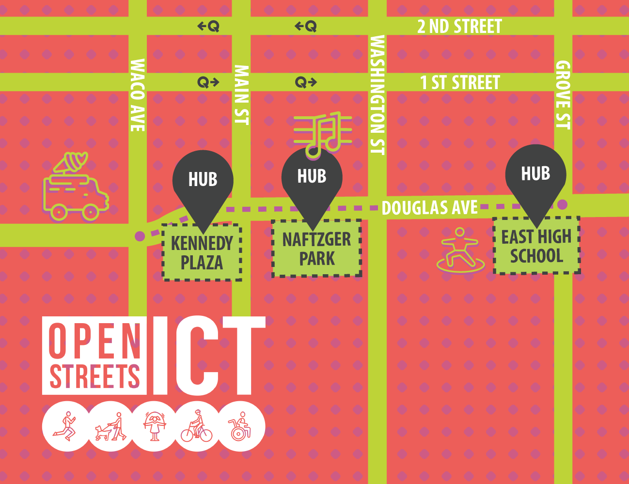 Shop &amp; Grub | Open Streets ICT Pop-Up