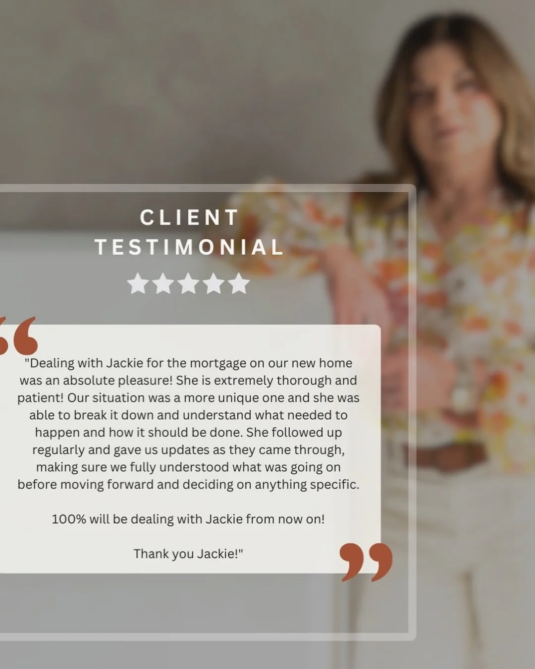 So grateful for such amazing clients. It&rsquo;s an honour to help so many people with their mortgage journey 🩵