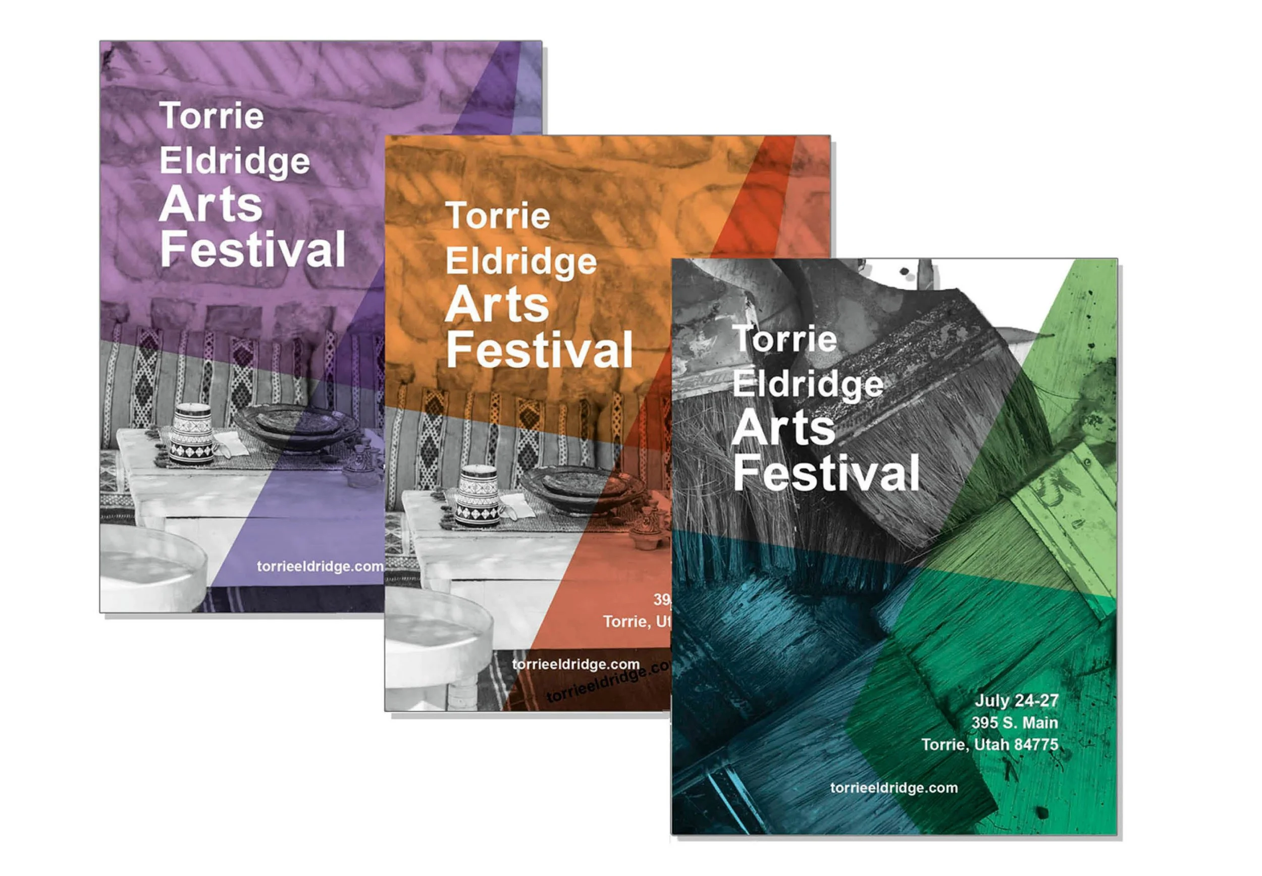POSTER SERIES FOR TORRIE ARTS FESTIVAL