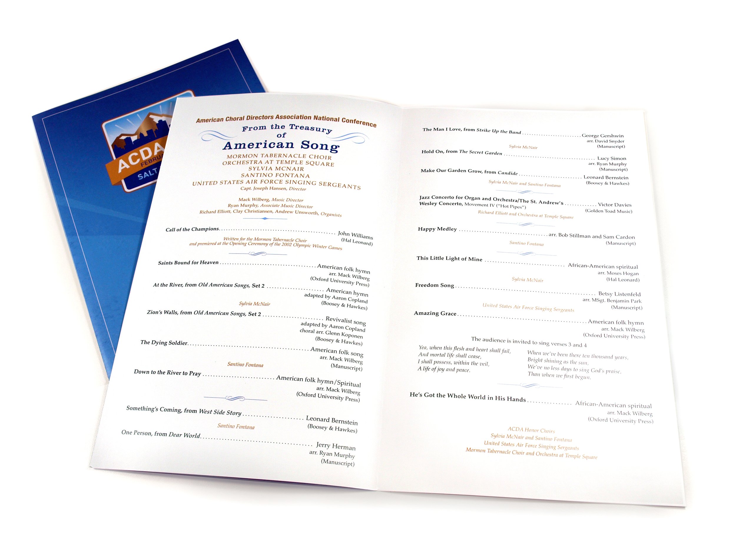 CONCERT PROGRAM FOR MOTAB