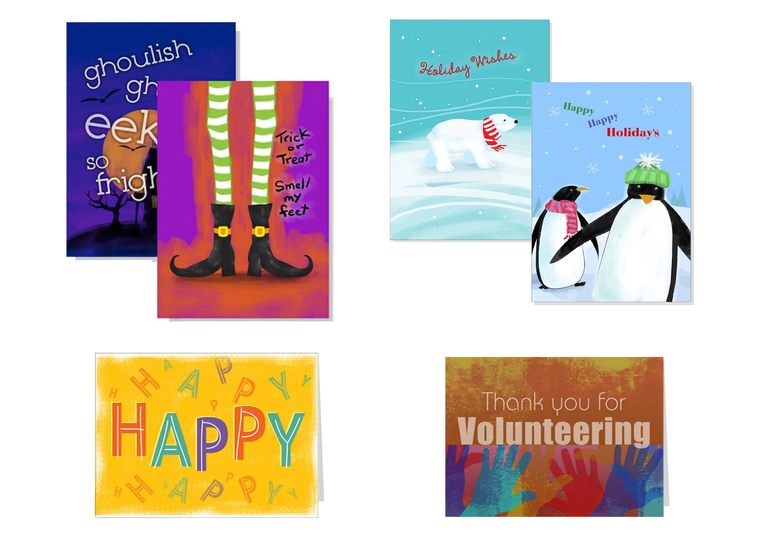 GREETING CARD DESIGNS FOR SEND-OUT-CARDS