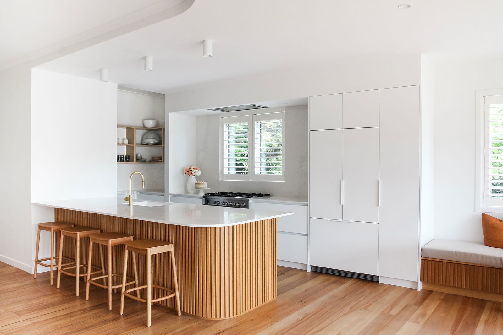 Curve & Connection - Hauraki kitchen and laundry renovation