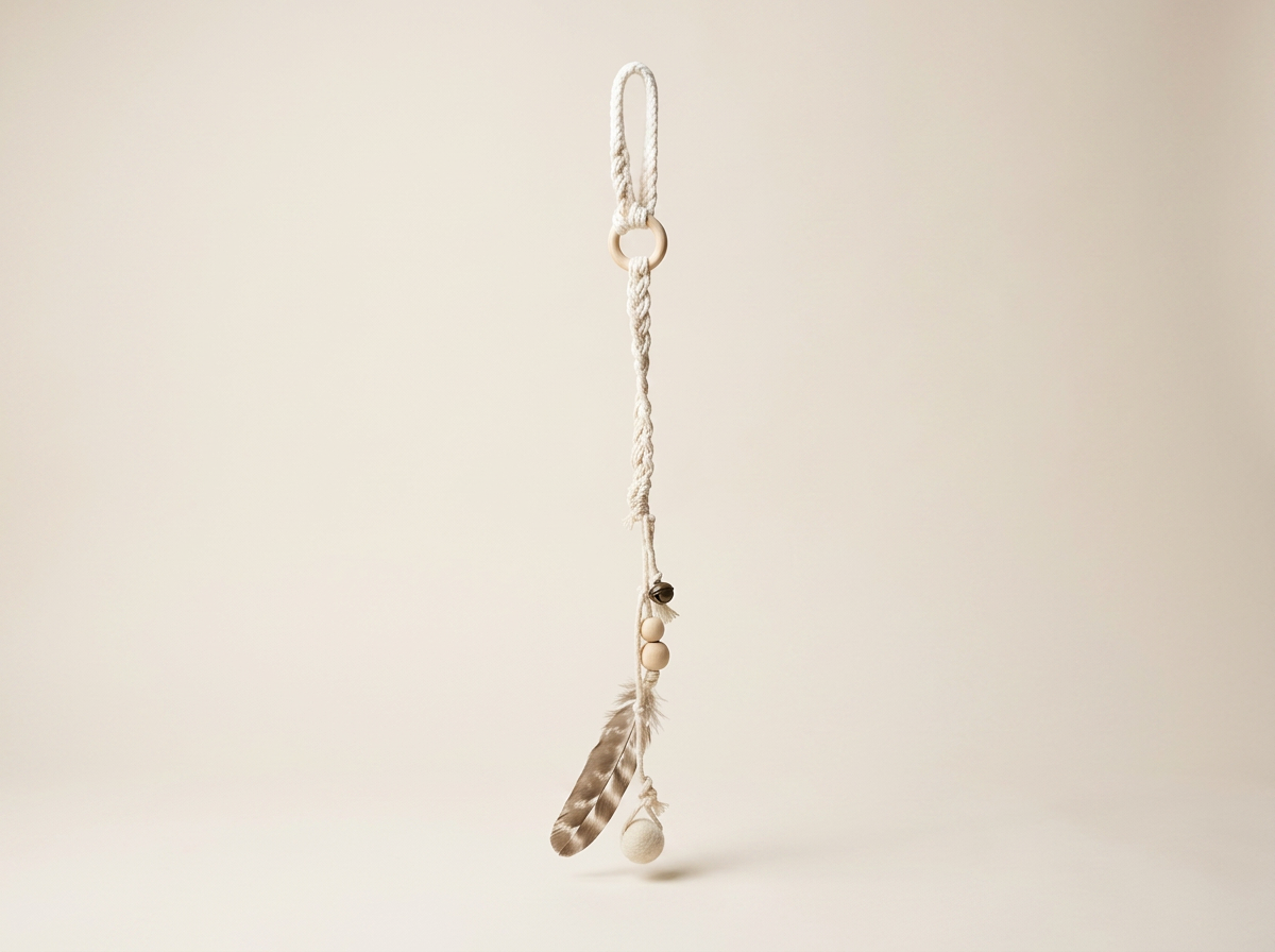 Macramé Door Knob Toy