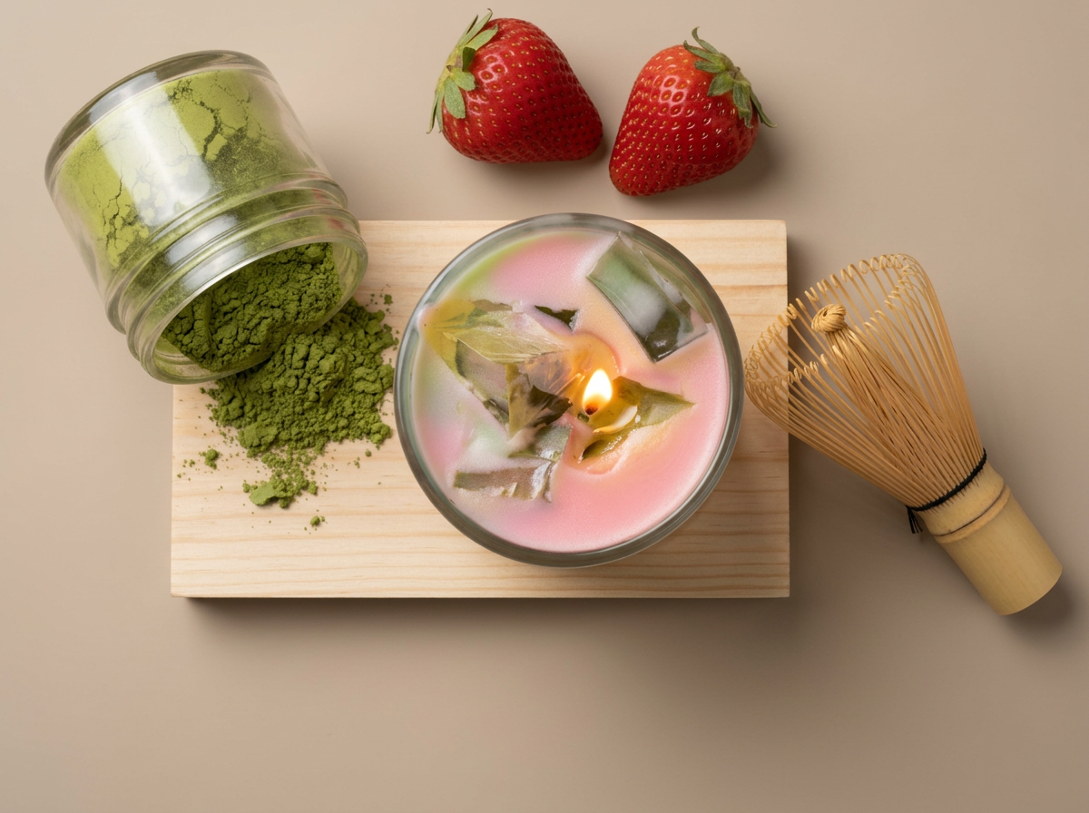 Pet Conscious Strawberry Matcha Candle