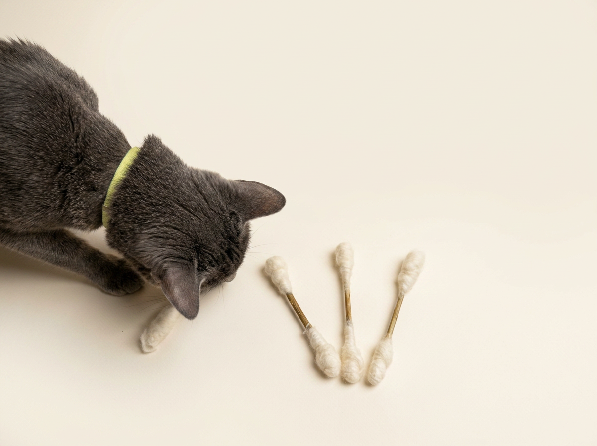 Silvervine Wool Tip Cat Toy