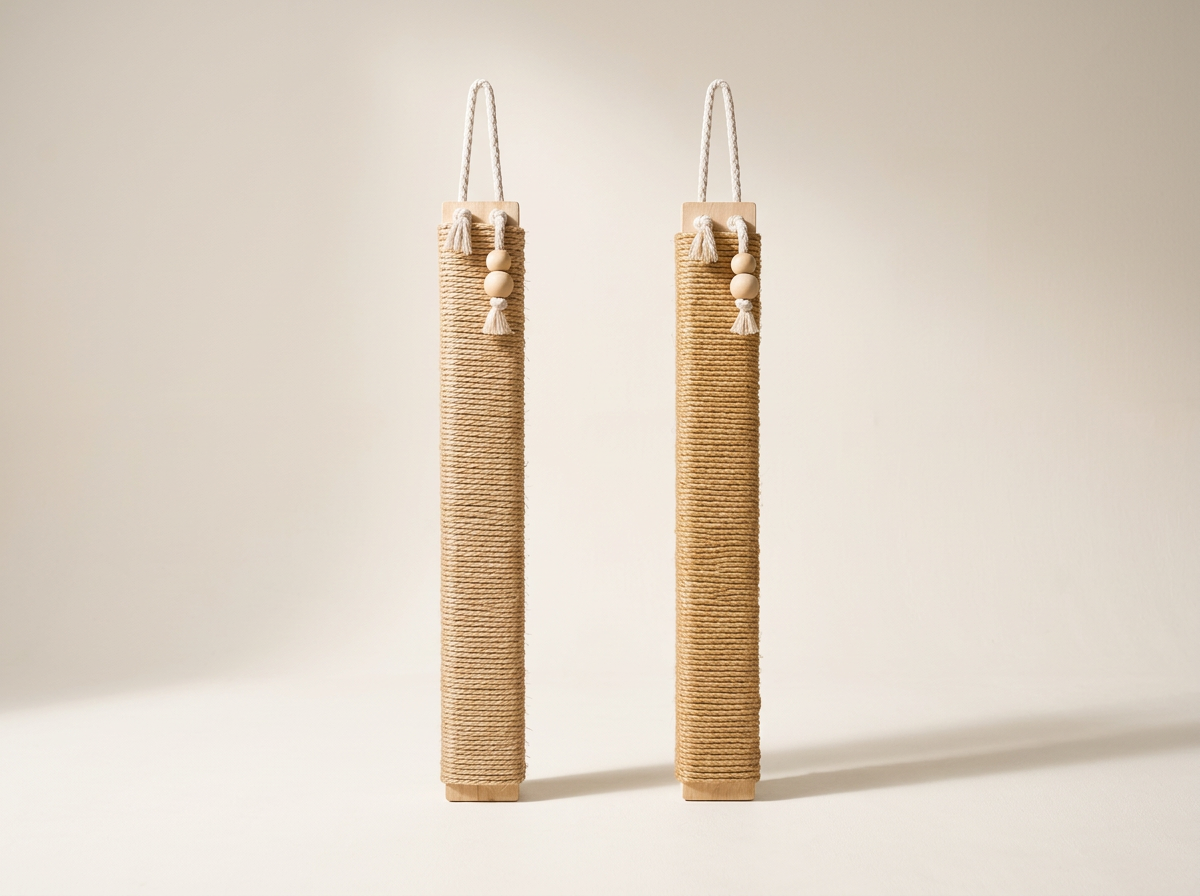 Hanging Cat Door Scratcher