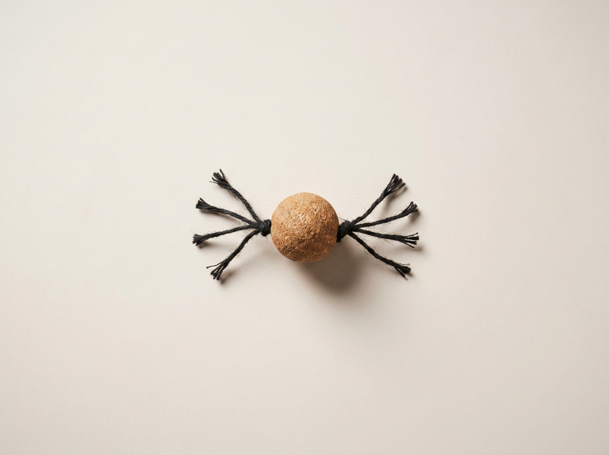 Halloween - Silvervine Cork Spider Cat Toy