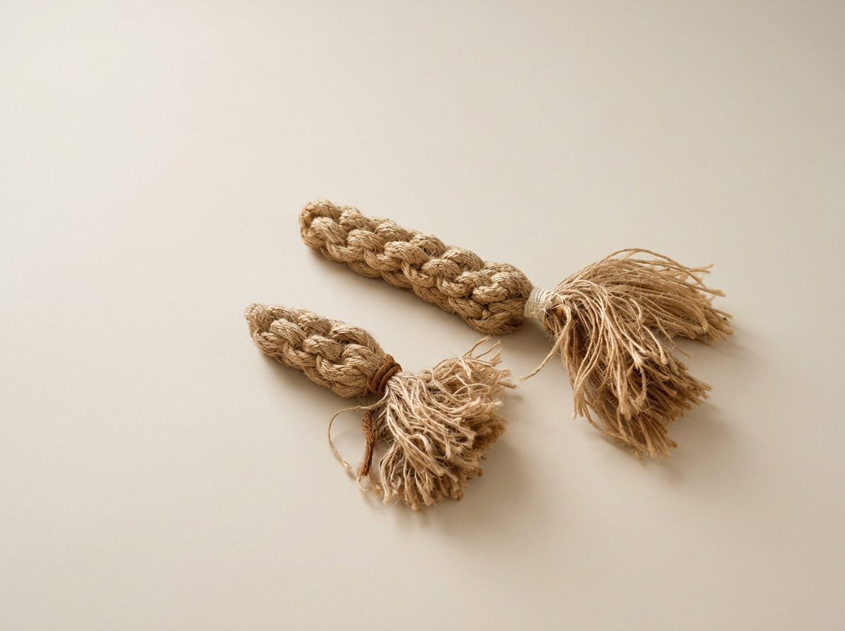 Jumbo Jute Fish Cat Kicker Toy