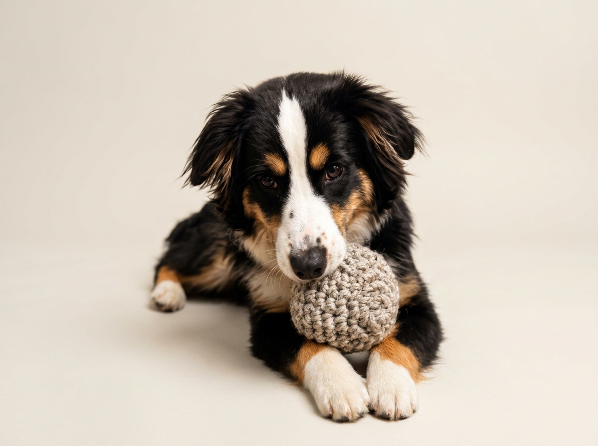 Custom Crochet Dog Ball Toy