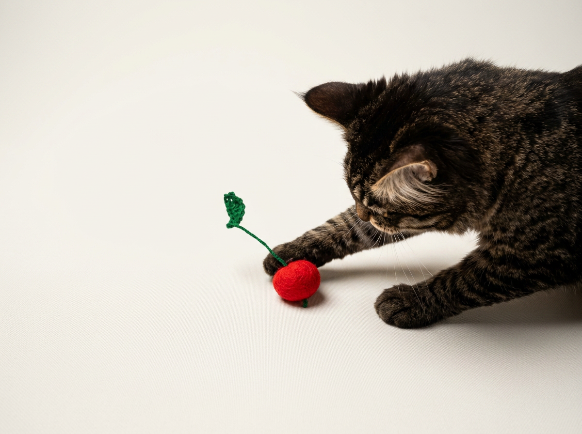 Cherry Bomb Cat Toy Set