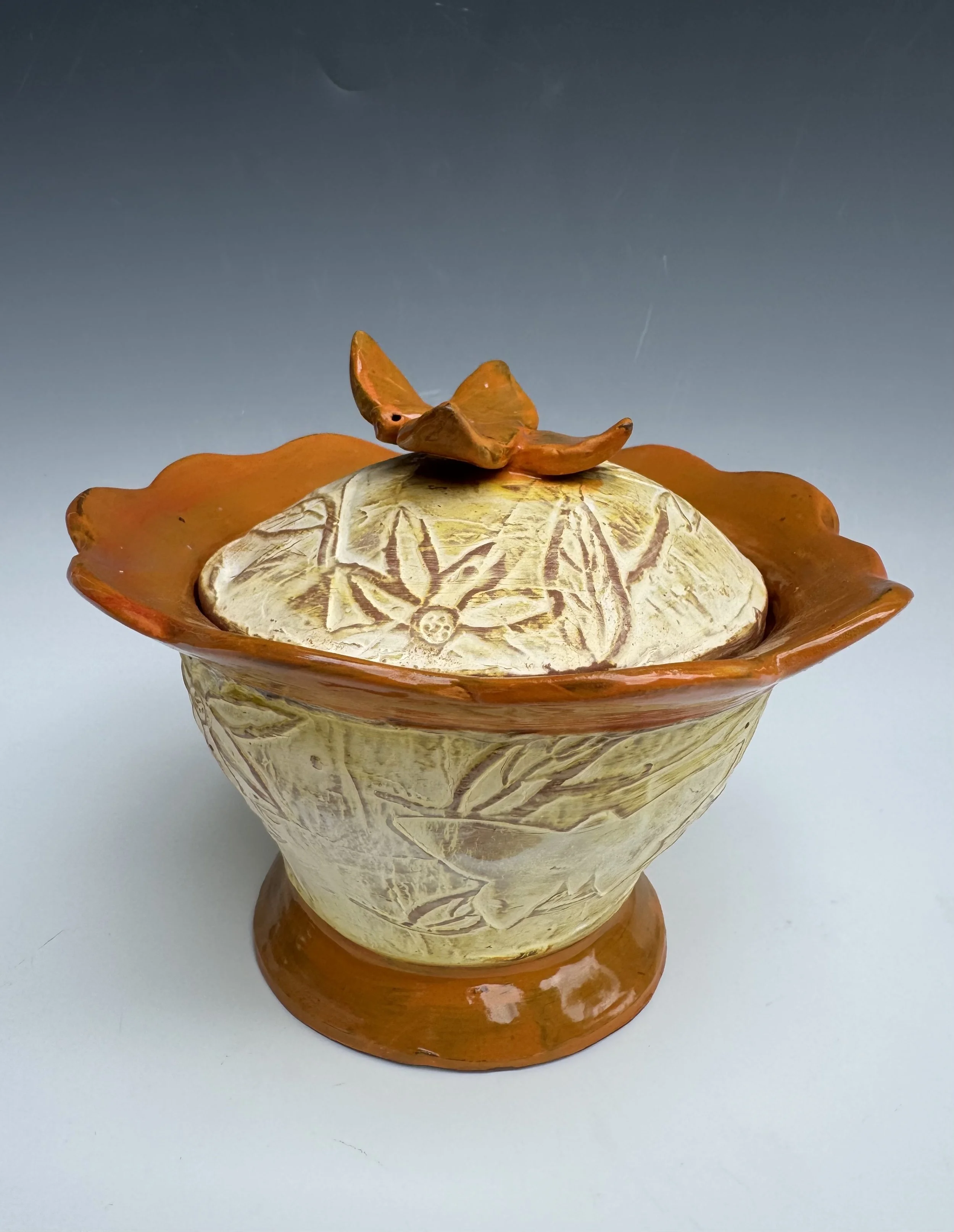 Covered Butterfly Bowl