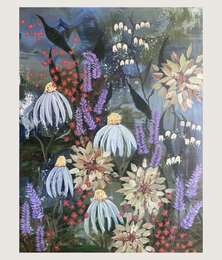Midnight Blooms No. 4
