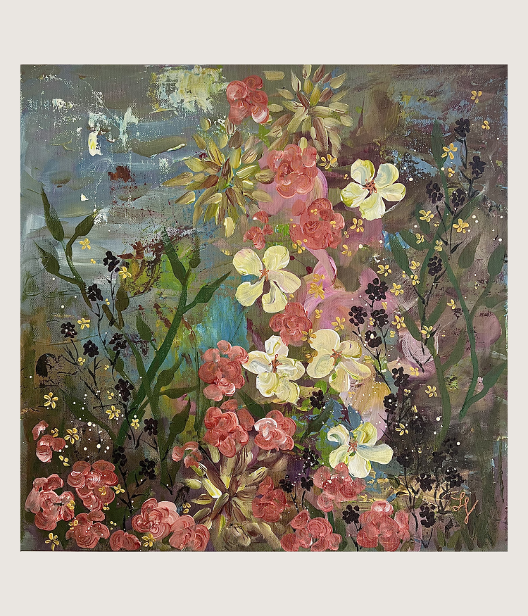 Midnight Blooms No. 6