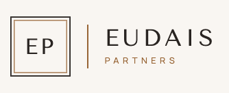 Eudaís Partners logo featuring a square with 'EP' and the company name 'EUDAIS PARTNERS' next to it.