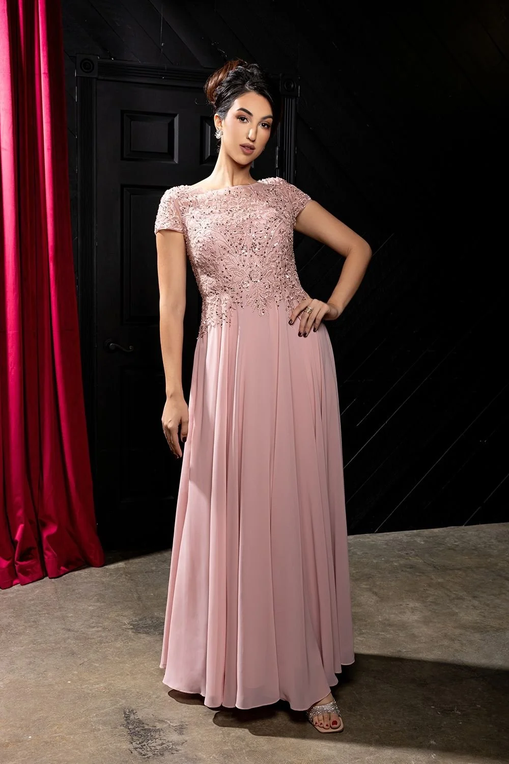 May Queen 
MQ2239
Color: Rose Gold