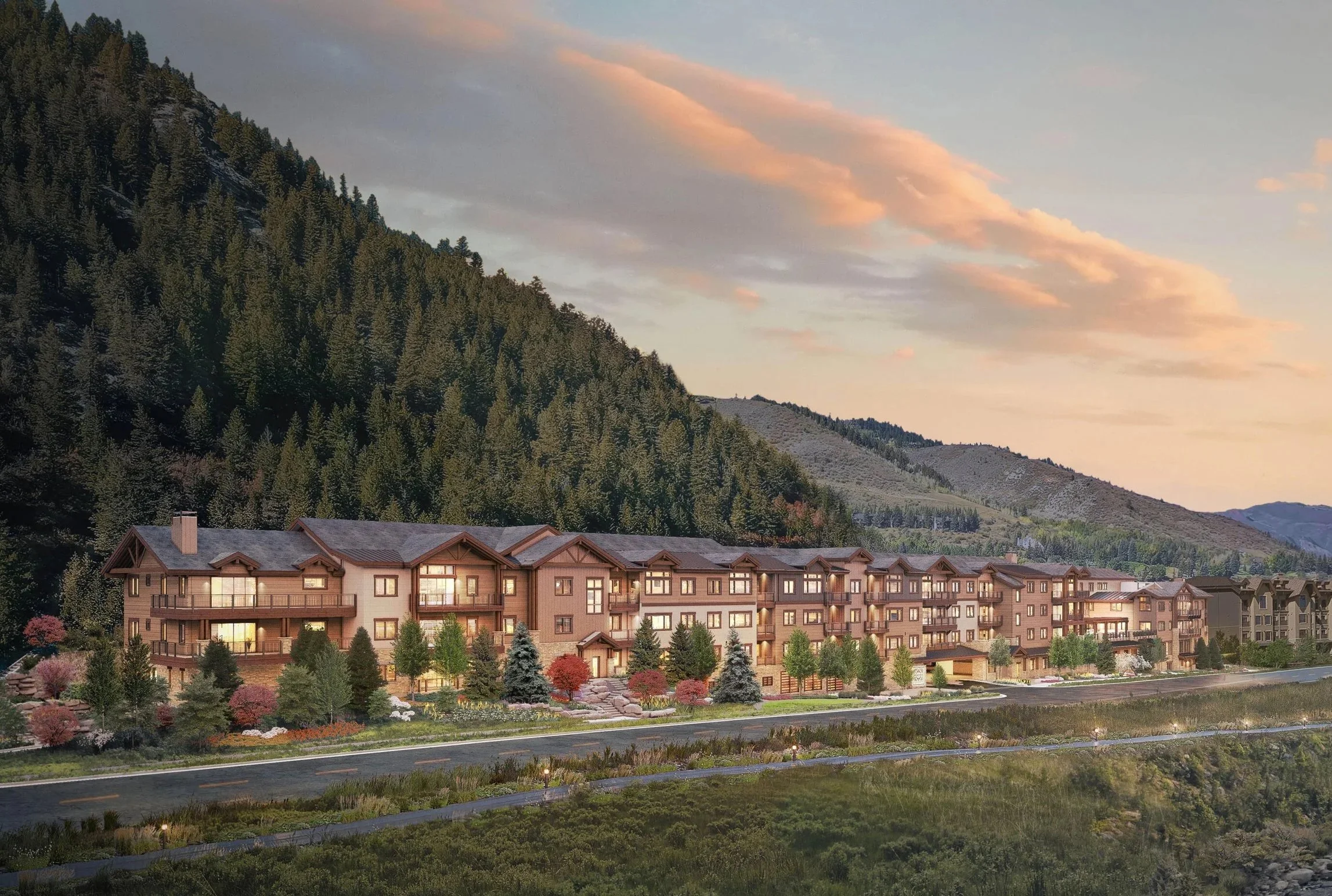 Frontgate Avon #429 — 4-bedroom corner condo with wraparound mountain-view balconies