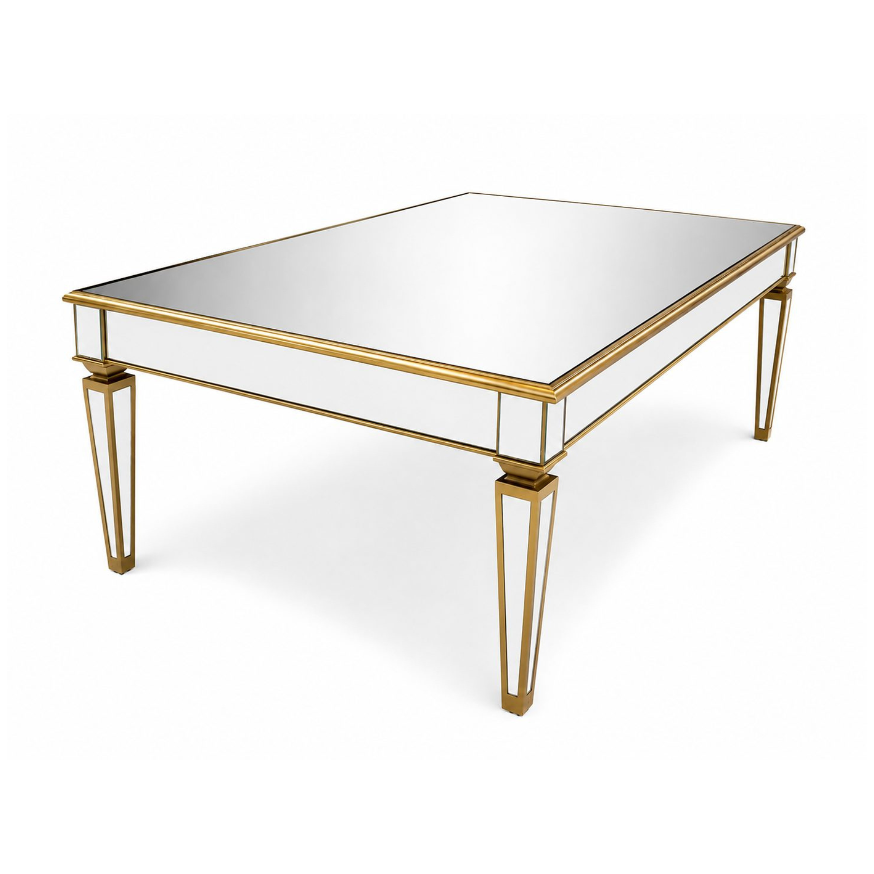 Mirror Table | Gold