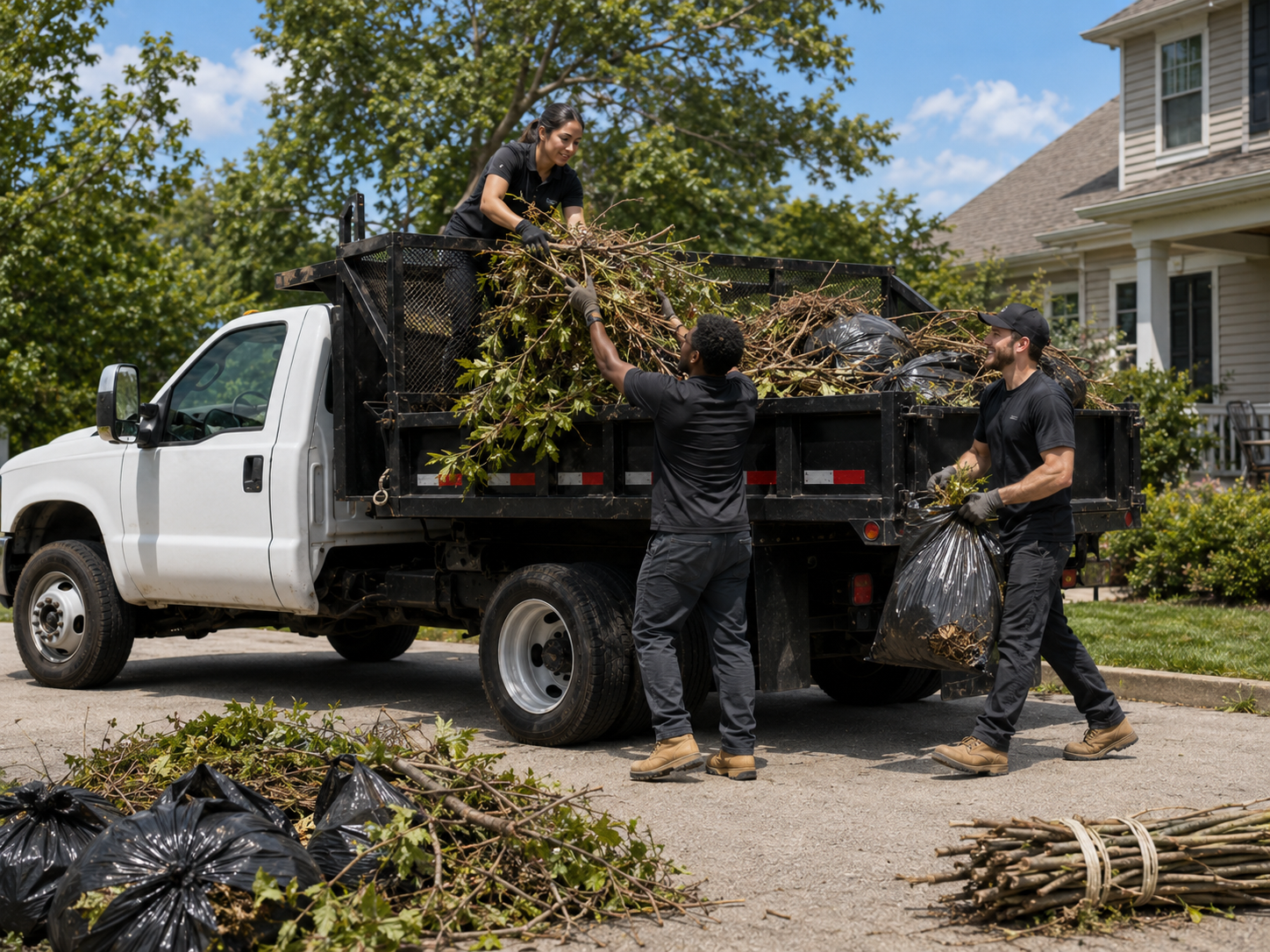 YARD DEBRIS & BRUSH