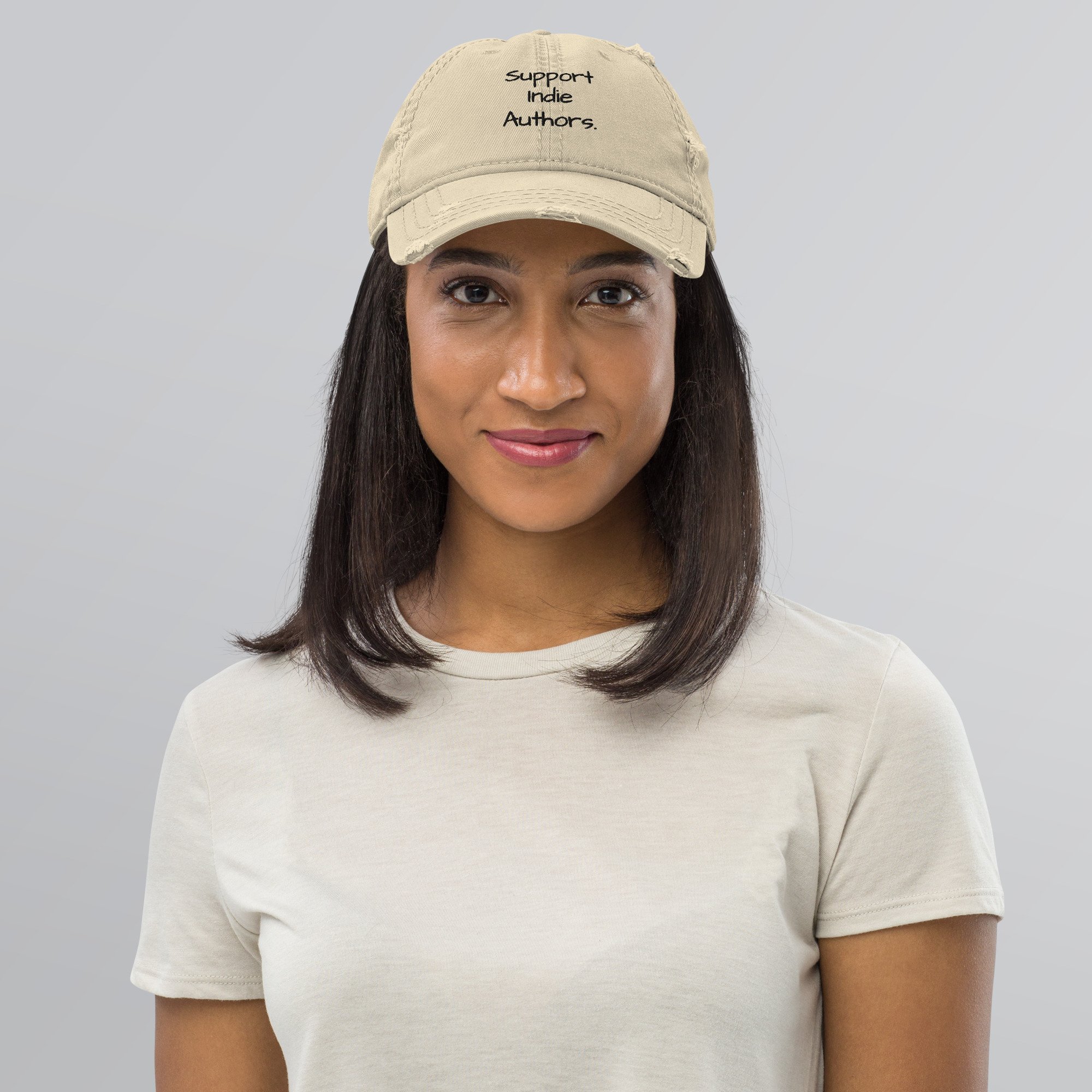 Support Indie Authors Distressed Hat