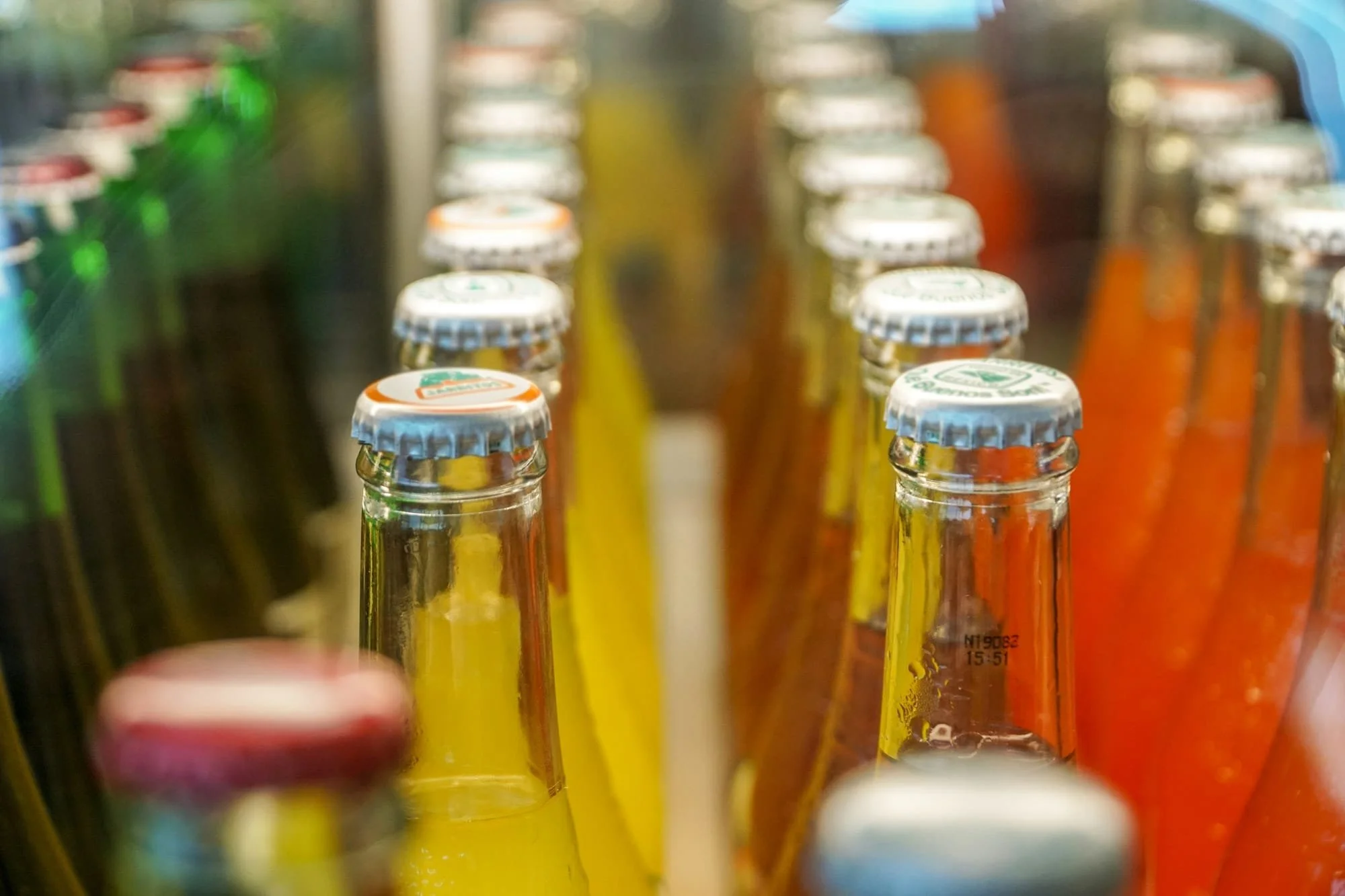 Soda bottles