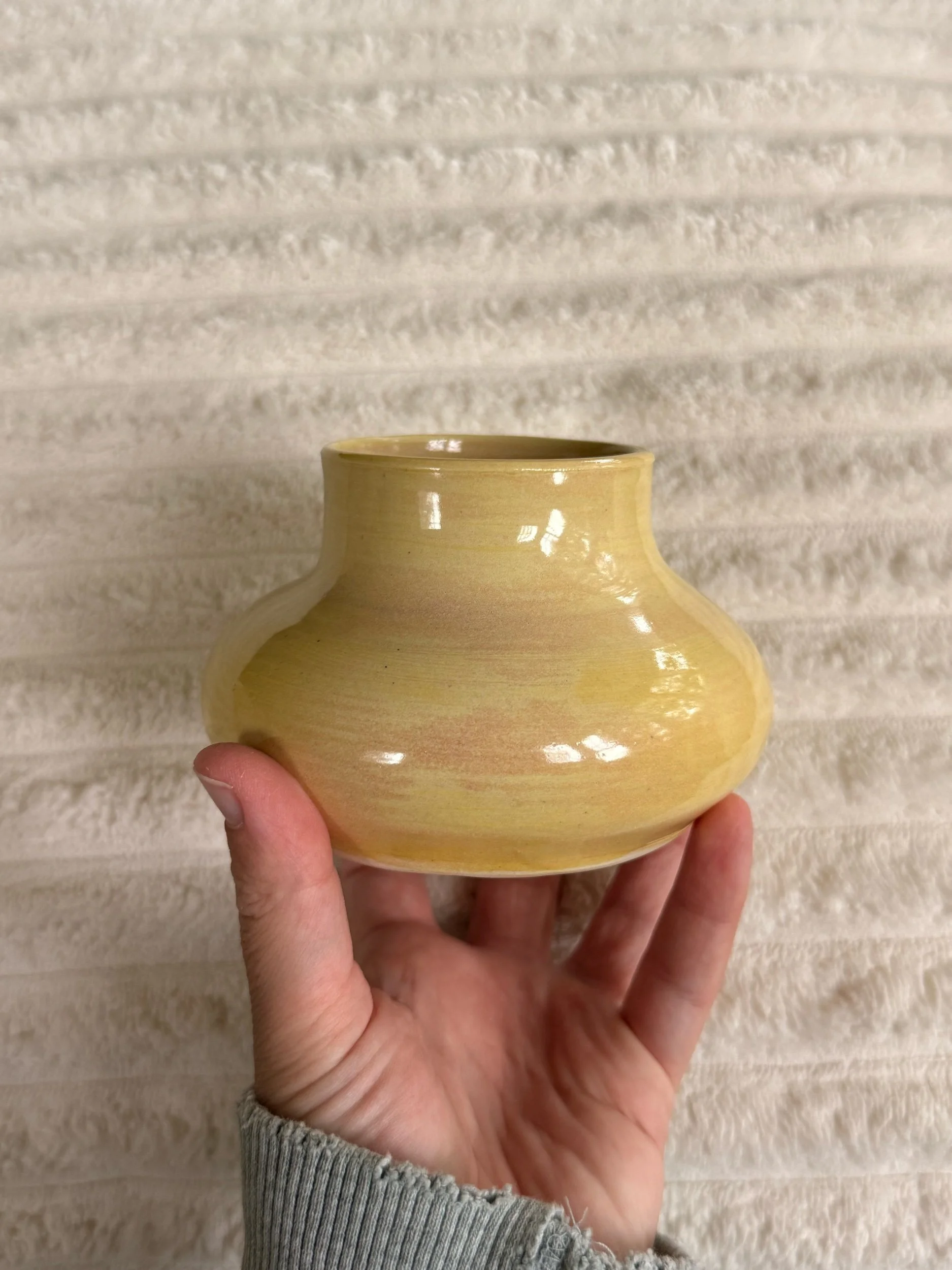 Yellow vase