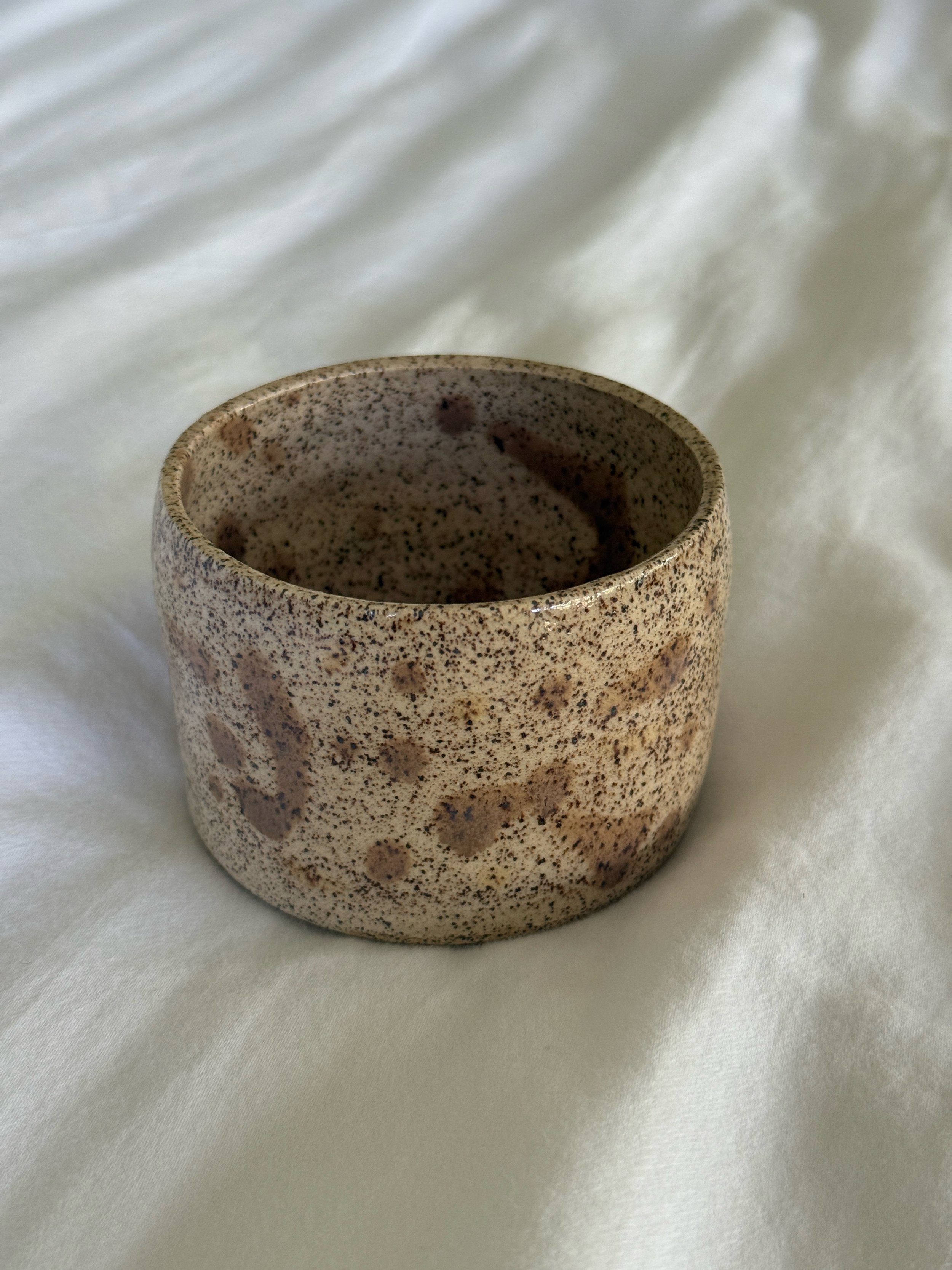 Speckled Stoneware Splatter Mug