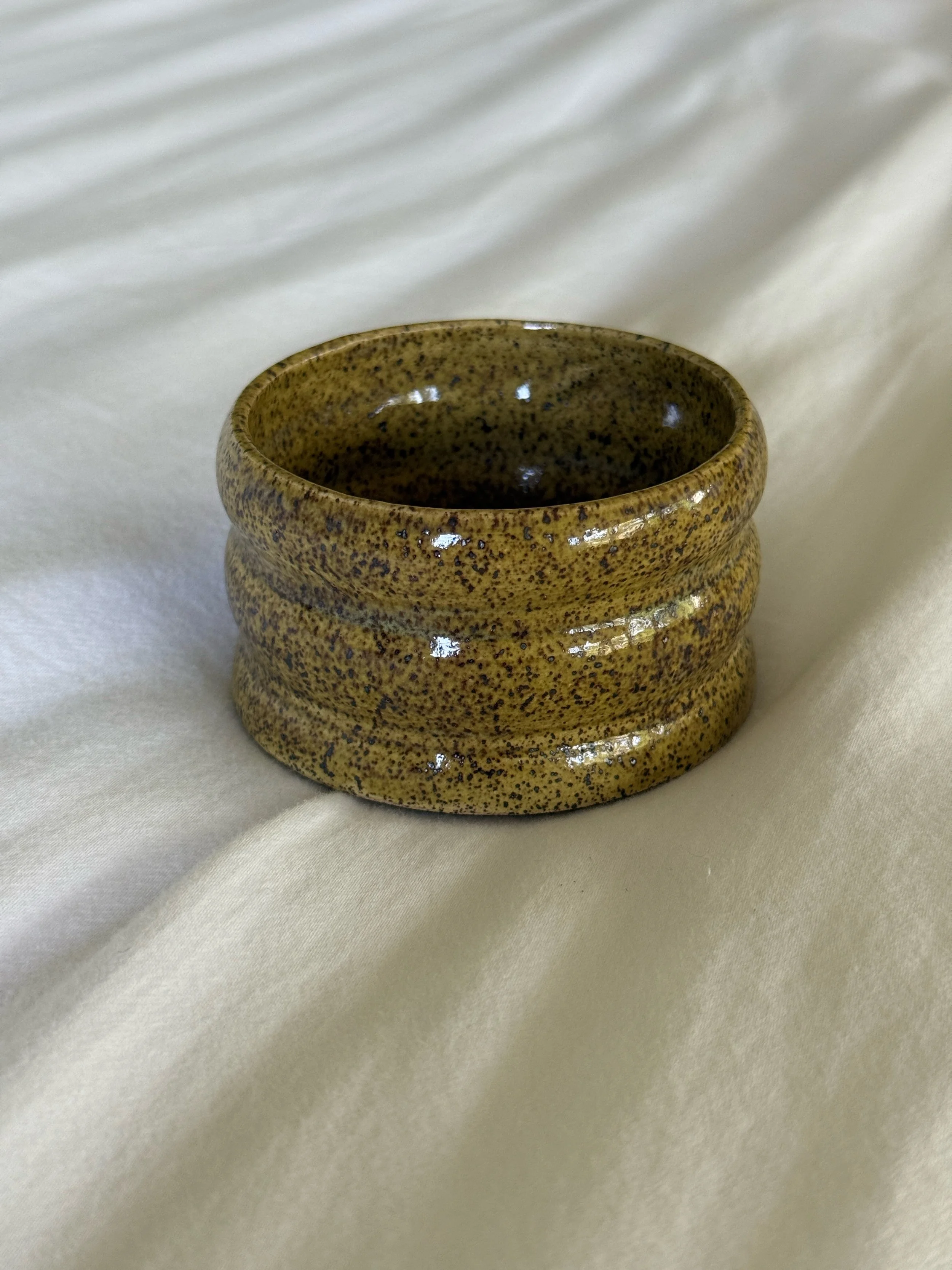 Green Speckled Bubble Mug