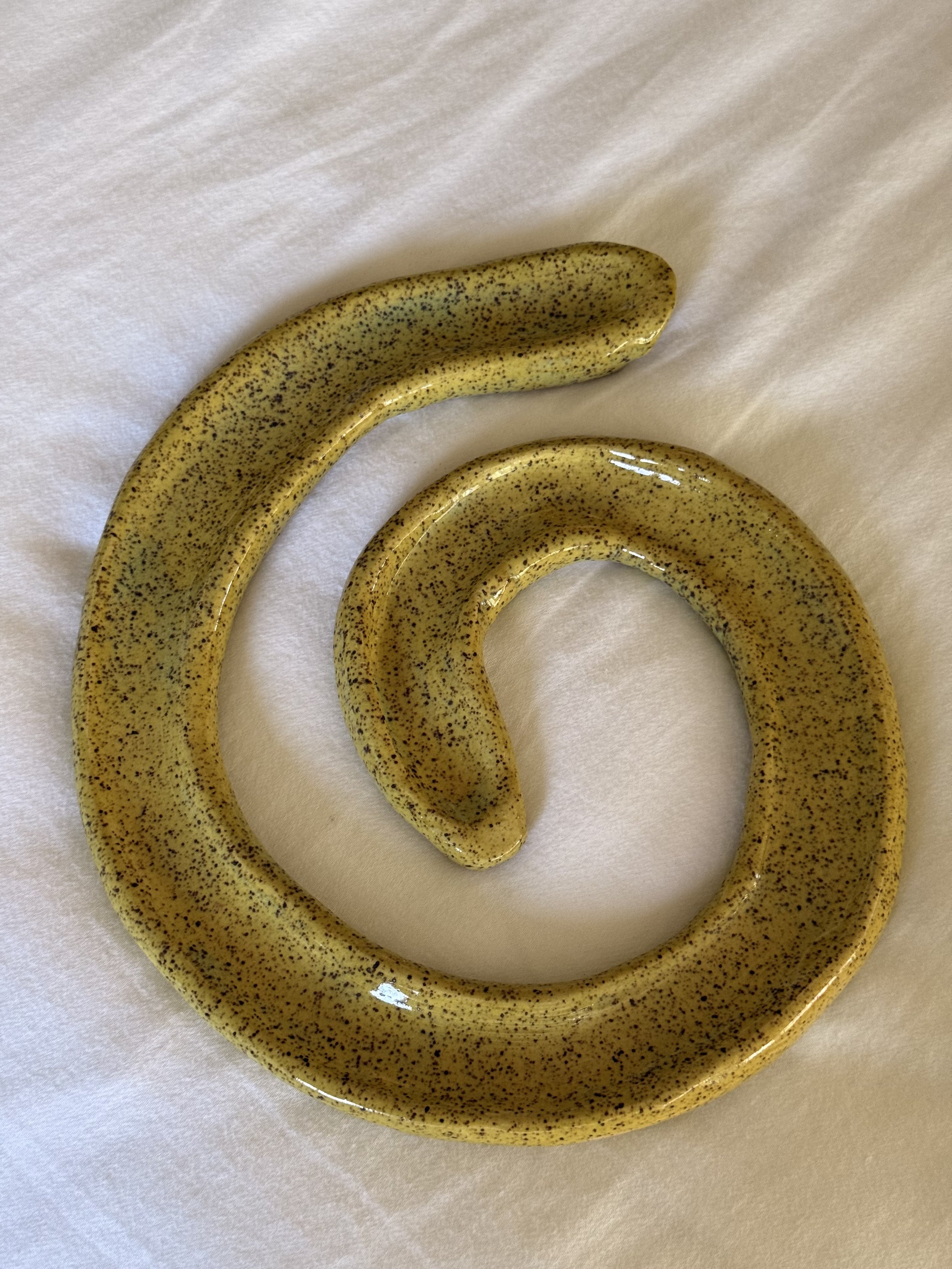 Olive Spiral Plate