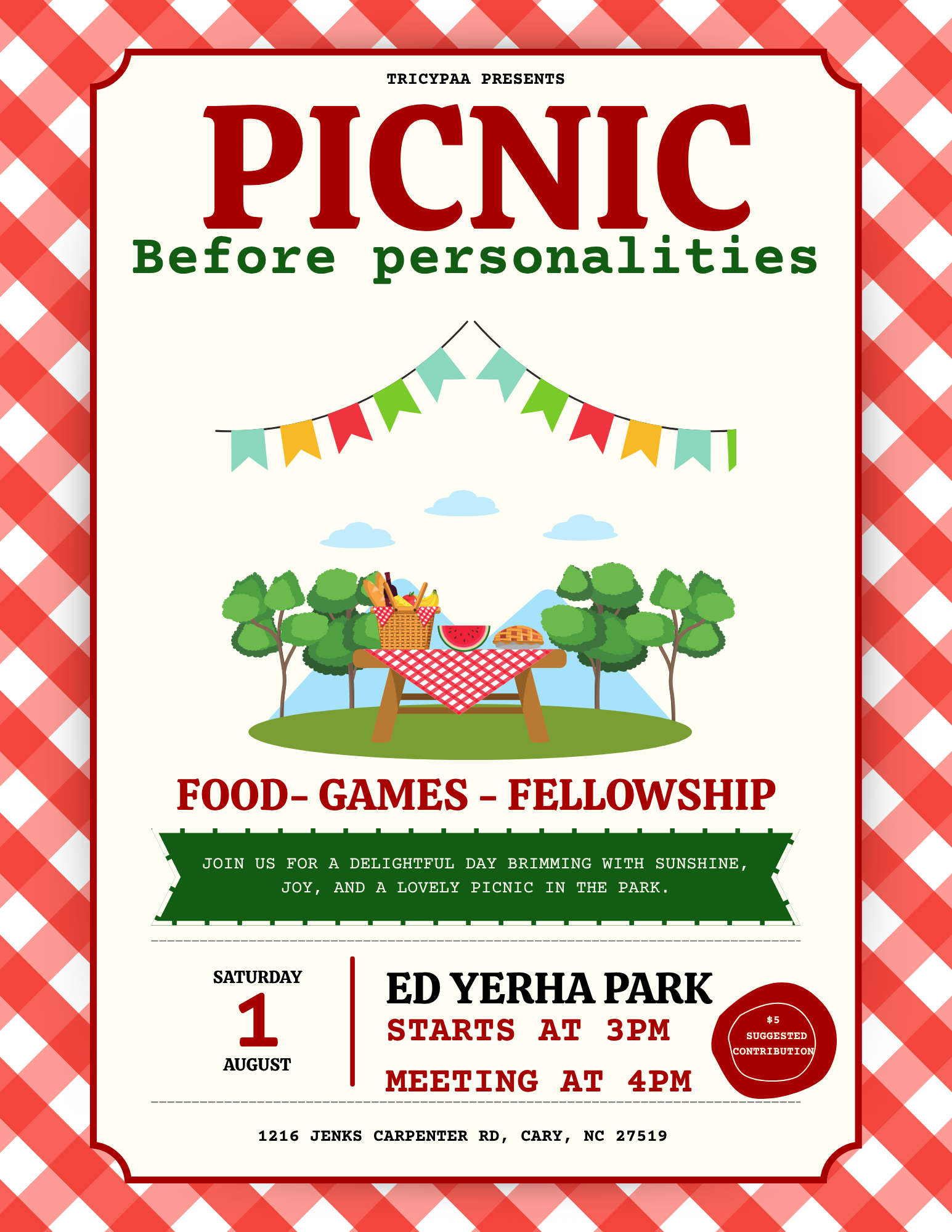 Picnic Before Personalities