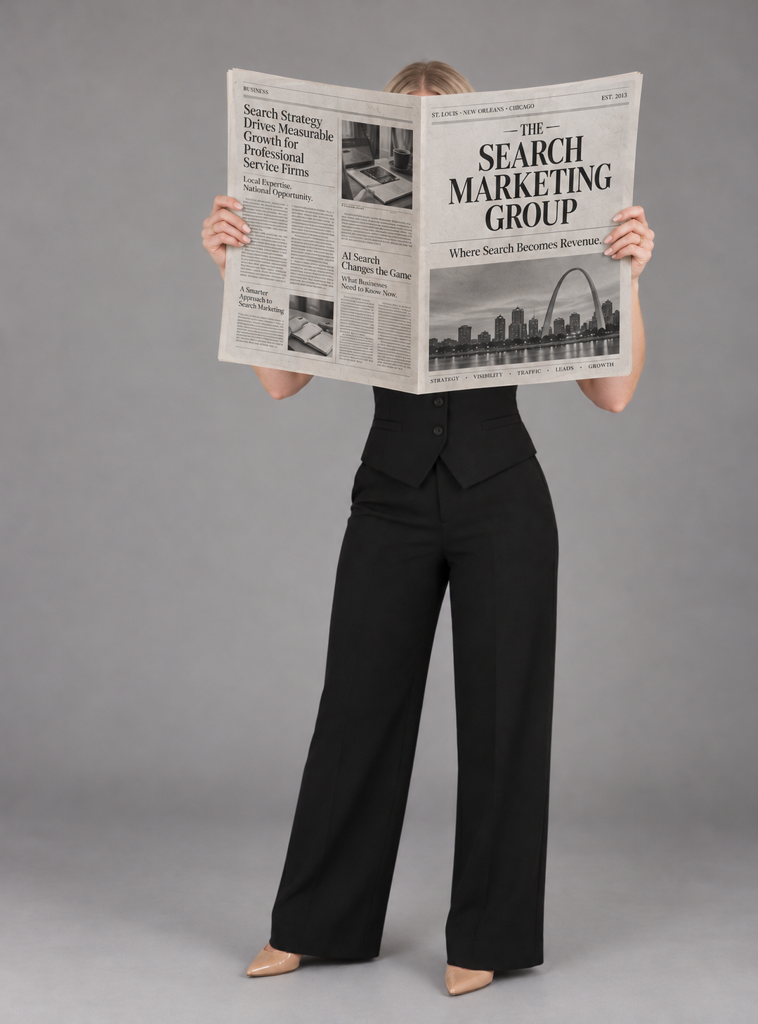 The search marketing Group - Front Page Image digital marketing and search engine optimization and ai optimization
