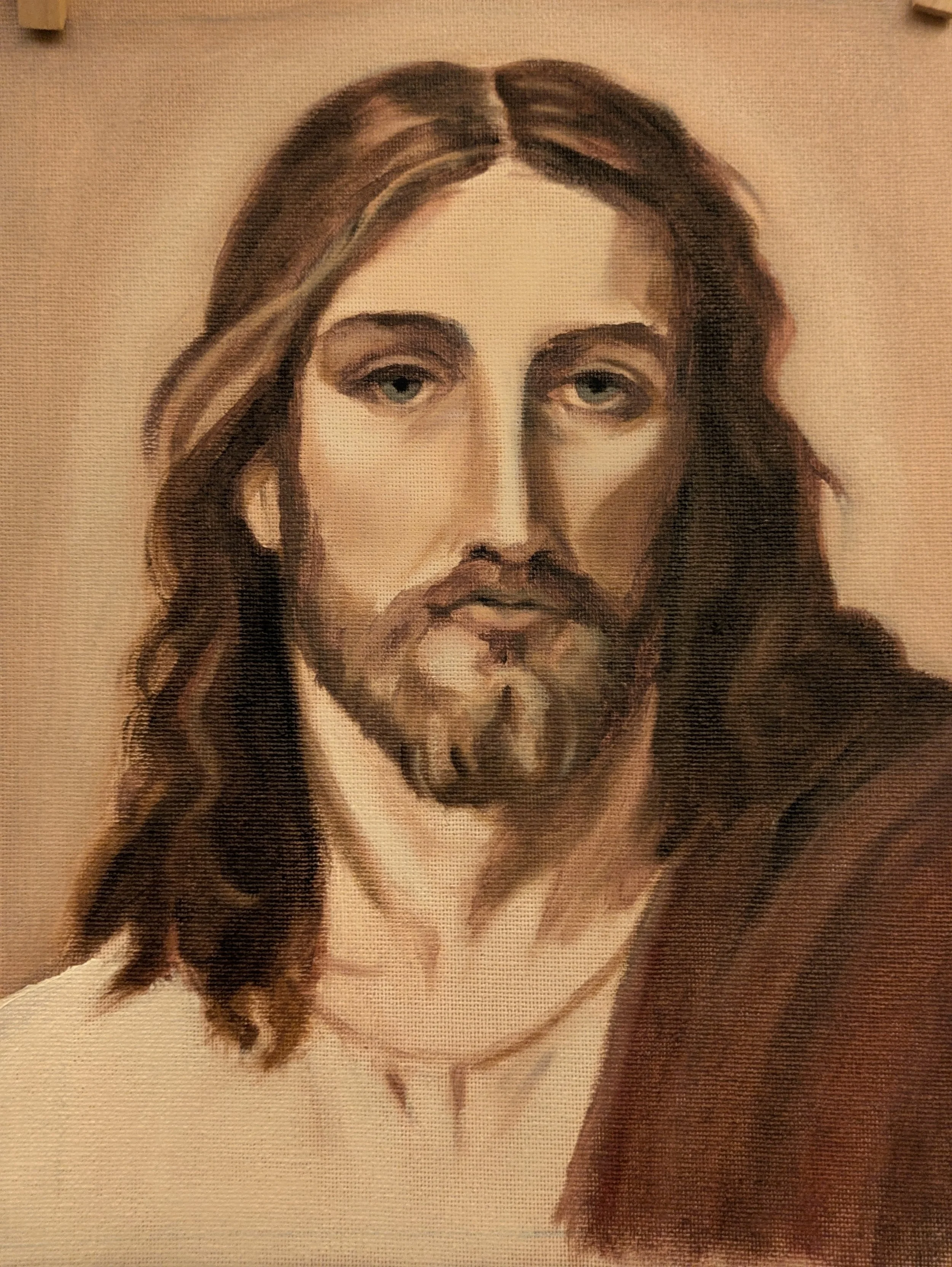 Jesus red robe