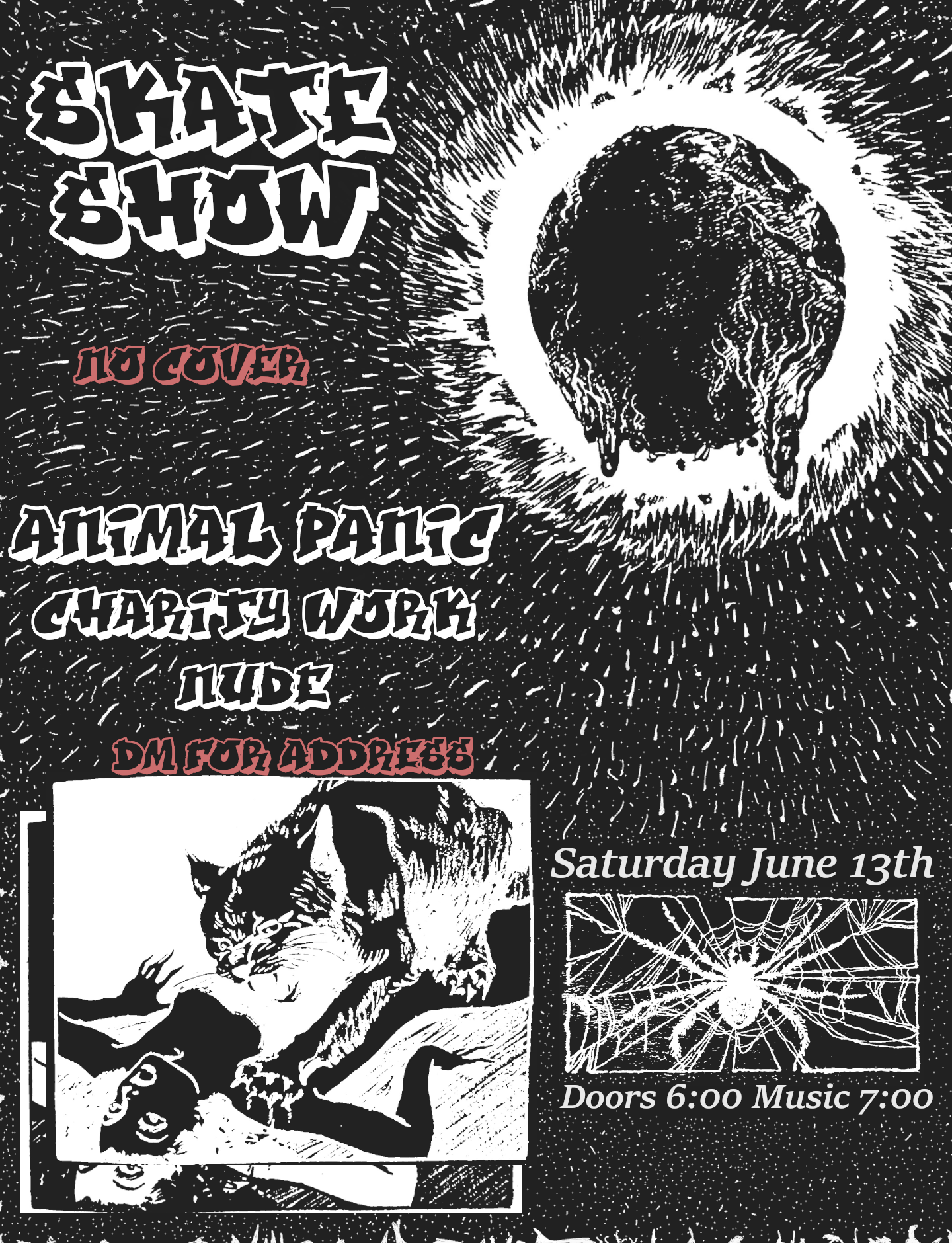 Skate Show w/ Animal Panic and Nude