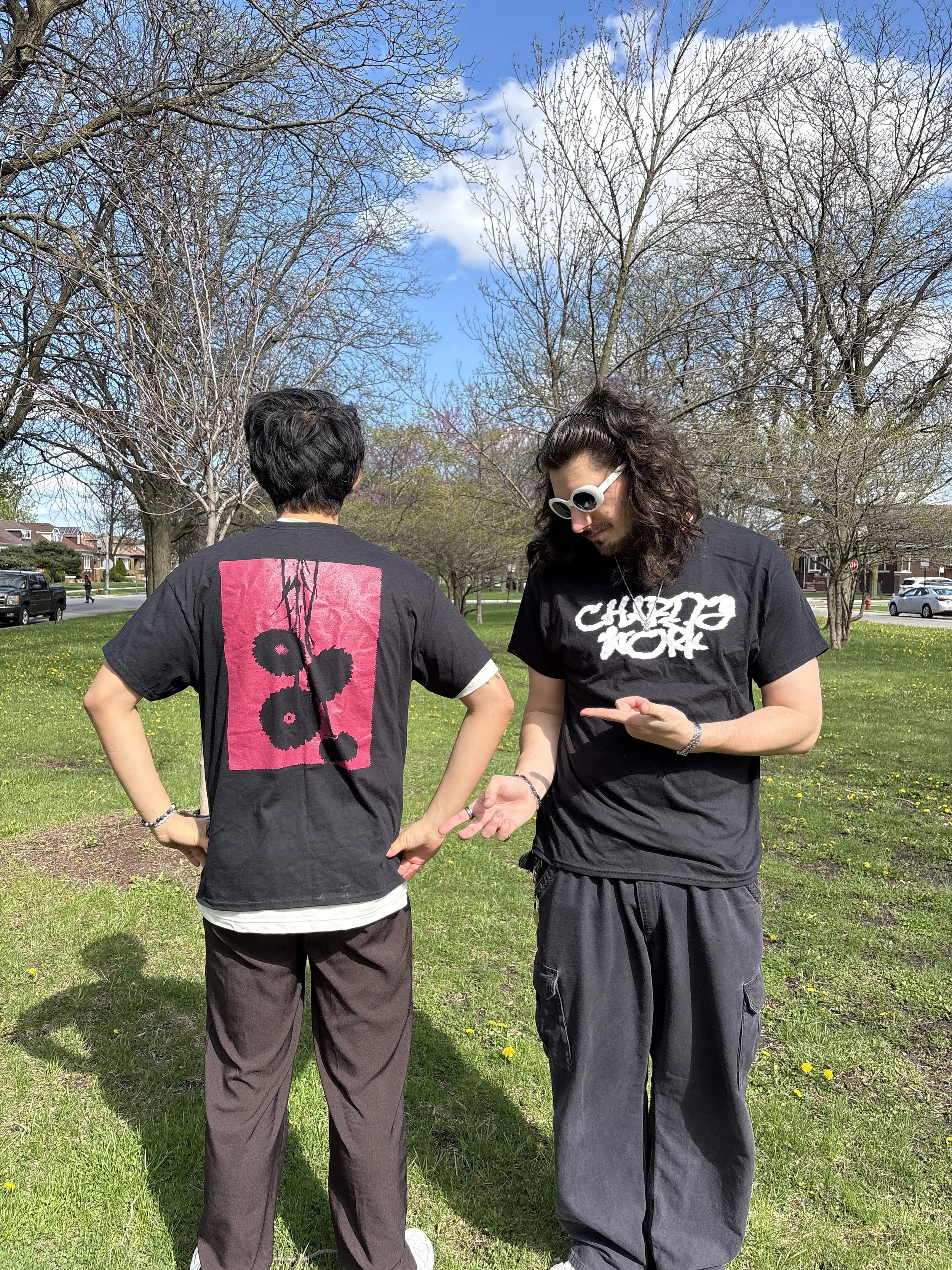Charity Work Flowers Tee