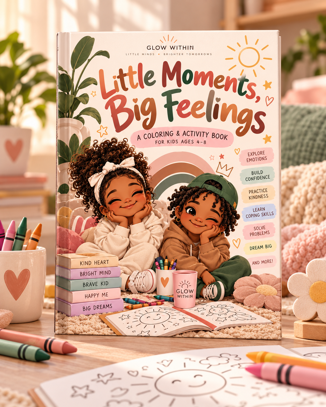 Little Moments, Big Feelings Printable Coloring Book