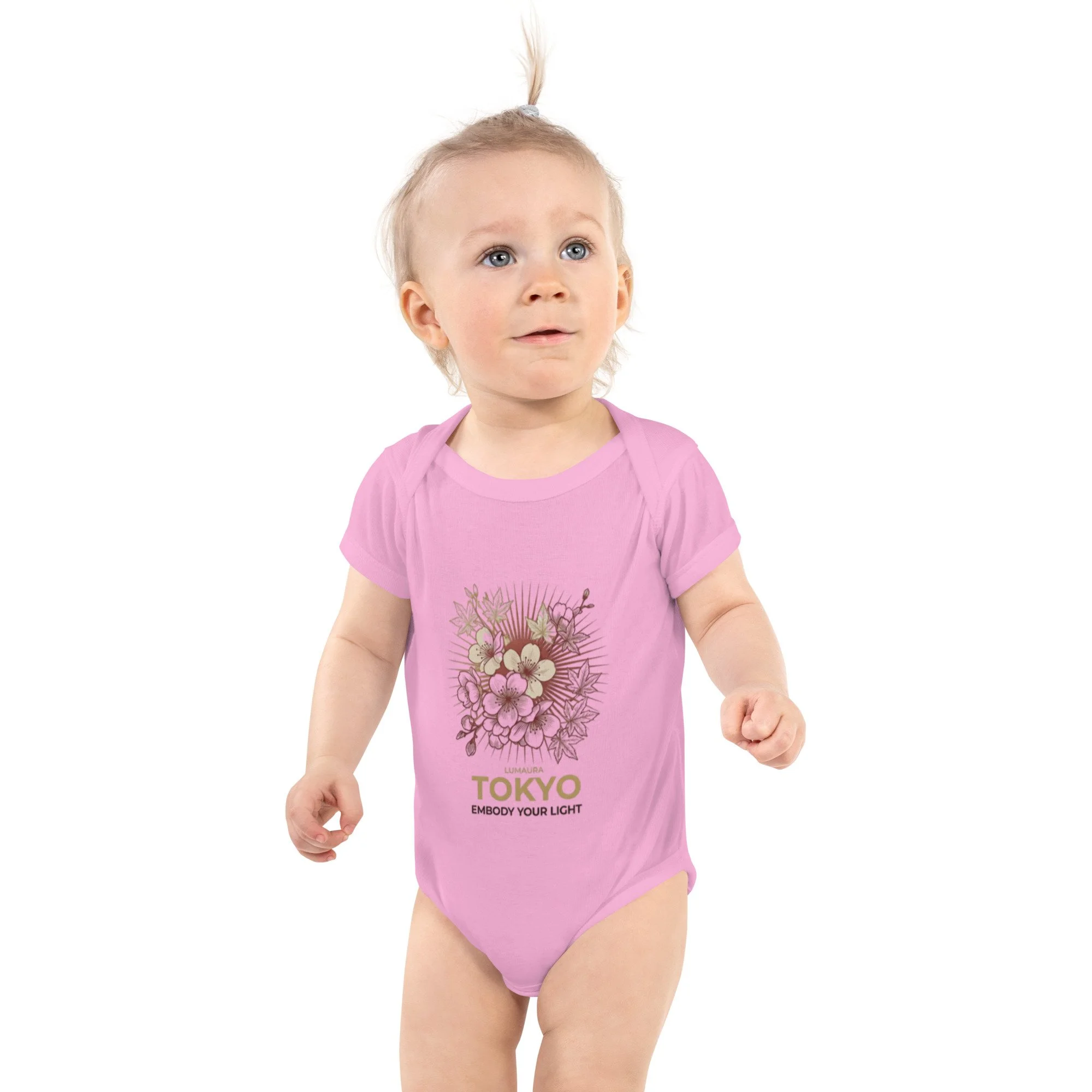 Tokyo pink onesie