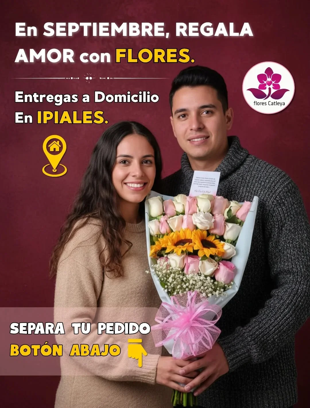 &iquest;Las palabras se te traban para decir lo que sientes? 🌷 Deja que nuestras flores hablen por ti.

En este D&iacute;a del Amor y la Amistad, regala m&aacute;s que un detalle; regala emoci&oacute;n, color y una sonrisa aut&eacute;ntica. Para esa